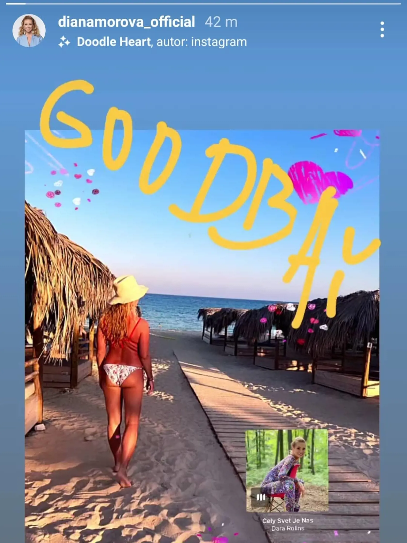 Diana Mórová na dovolenke ukázala postavu.