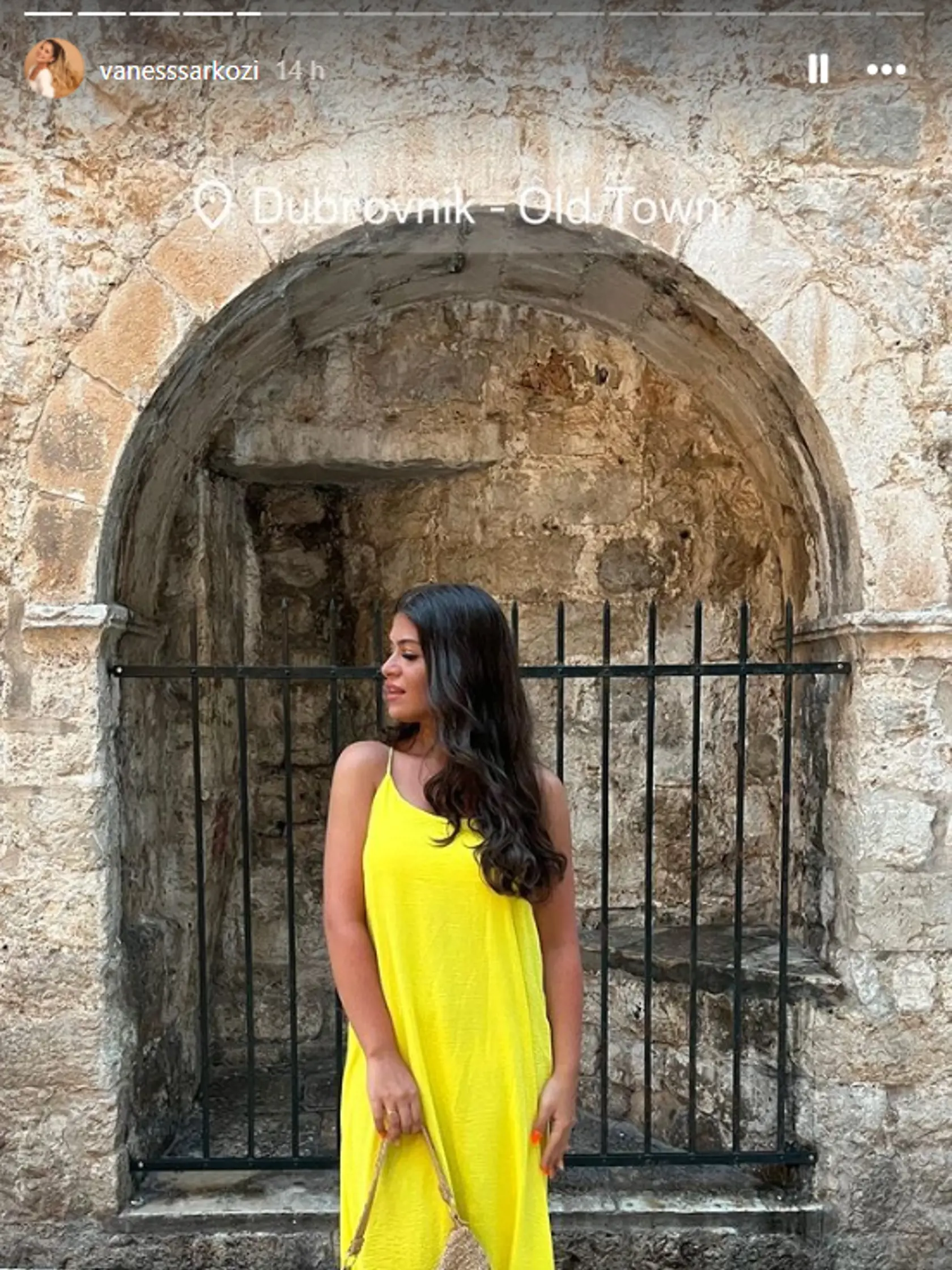 Vanessa Šarközi v Dubrovníku