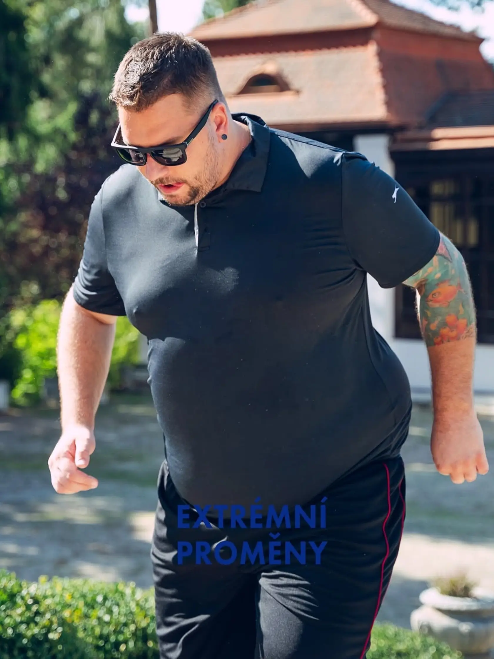 Libor predtým vážil 165 kilogramov.