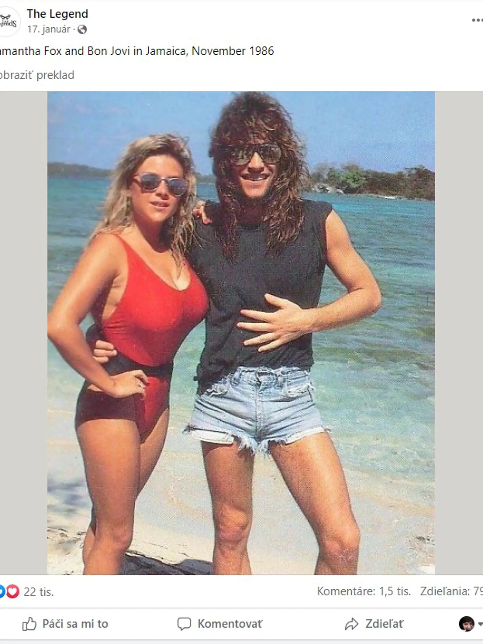 Jon Bon Jovi sa mlada vyzeral na nerozoznanie od Paľa Haberu.