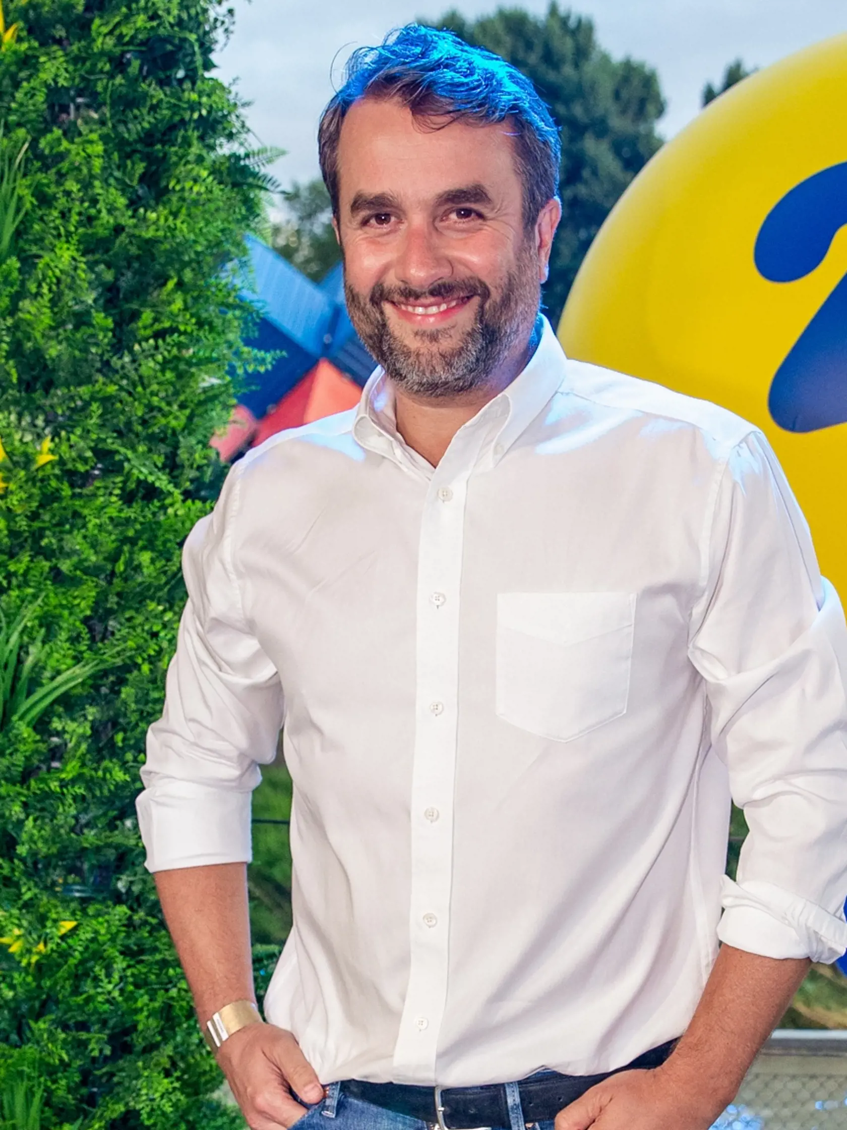 25. “ MEDIA PARTY ”  TV Markíza  sa uskutočnila na lodi Sundeck na Tyšrovom Nábreží v Bratislave. Na snímke je Vladimír Kobielsky. 