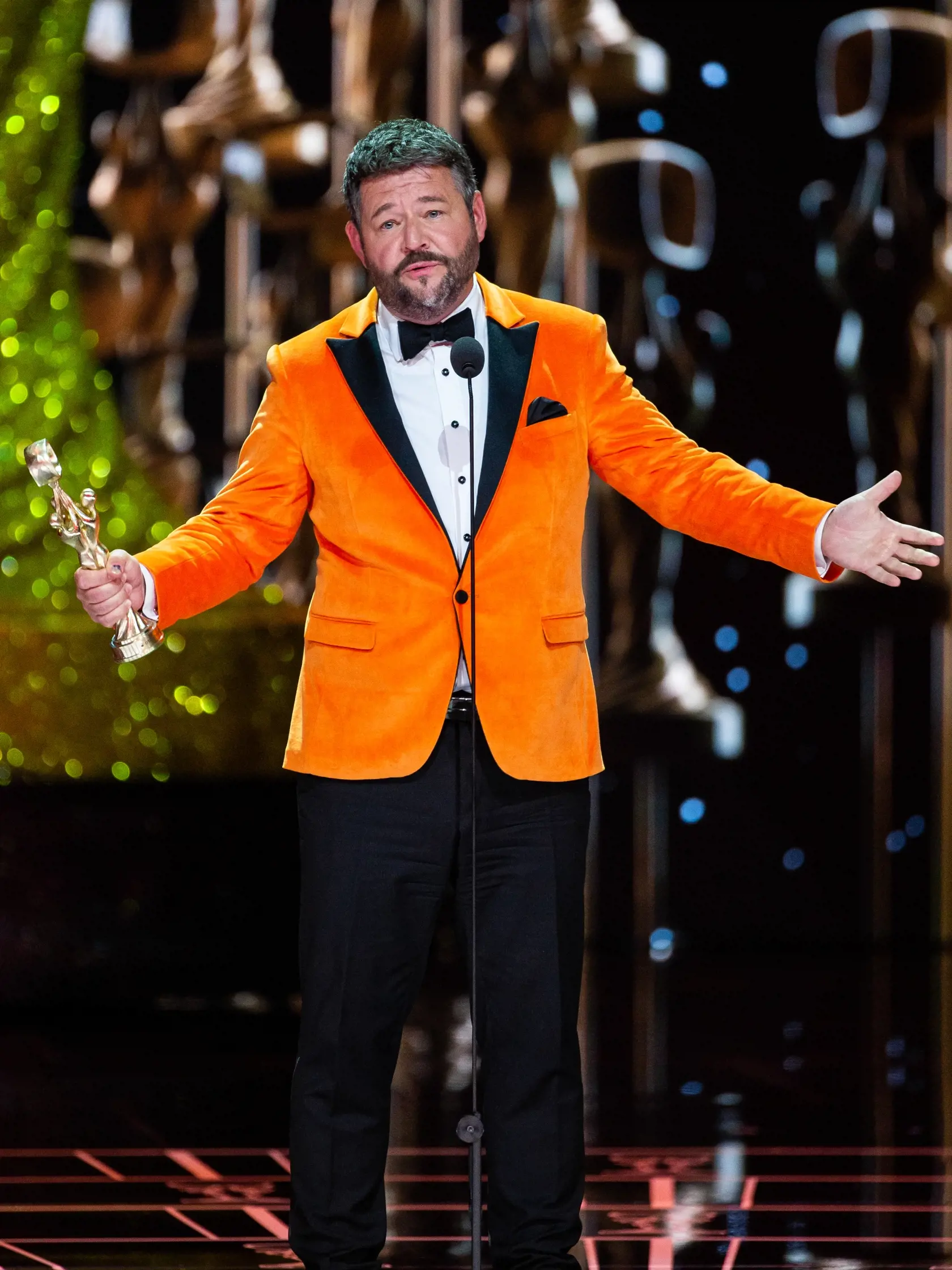 Slávnostný galavečer ankety Osobnosť televíznej obrazovky "OTO" za rok 2019 v novej budove Slovenského národného divadla v Bratislave. Na snímka Michal Hudák.