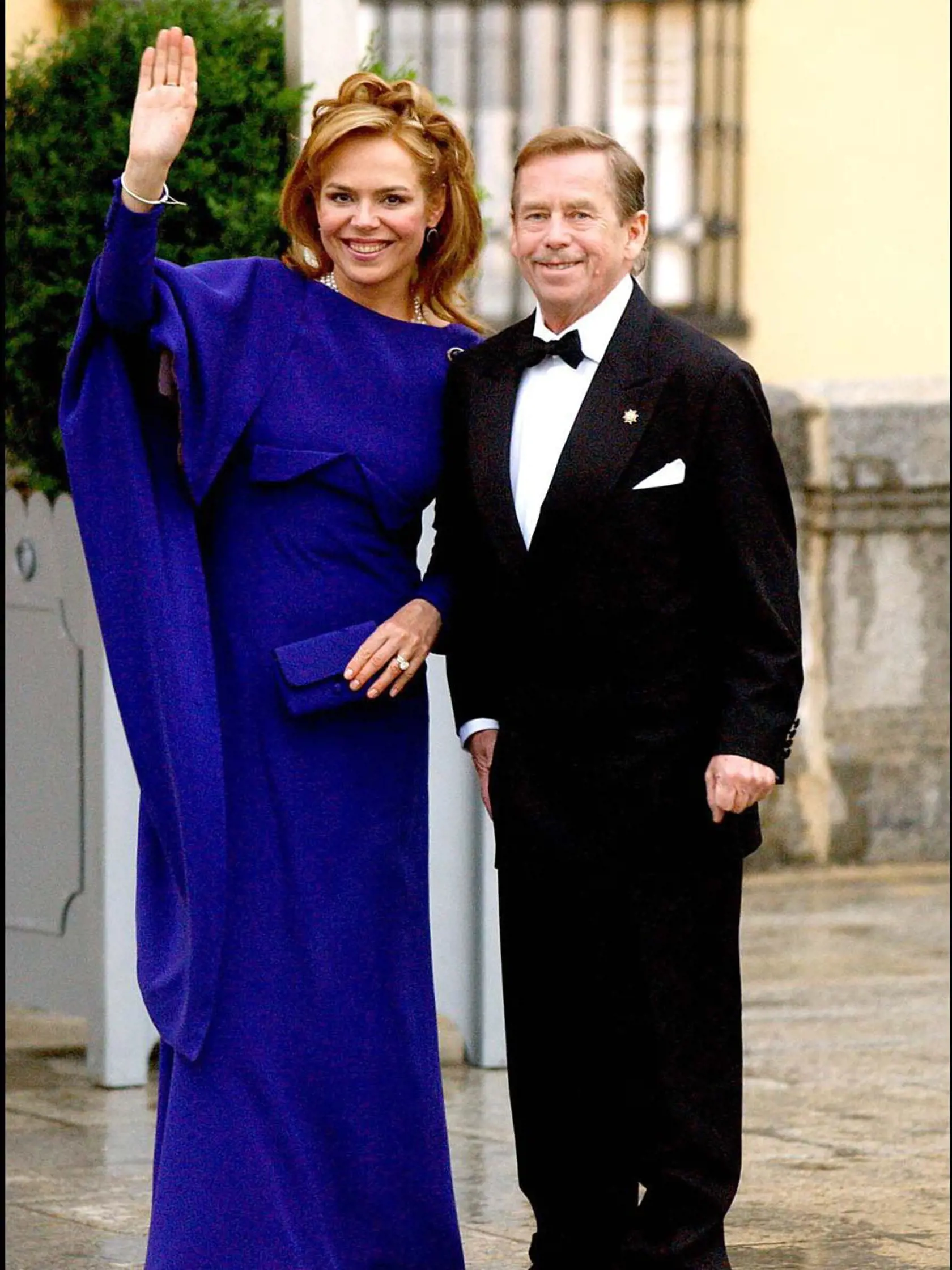 Dagmar Veškrnová Havlová je stále šarmantná dáma.