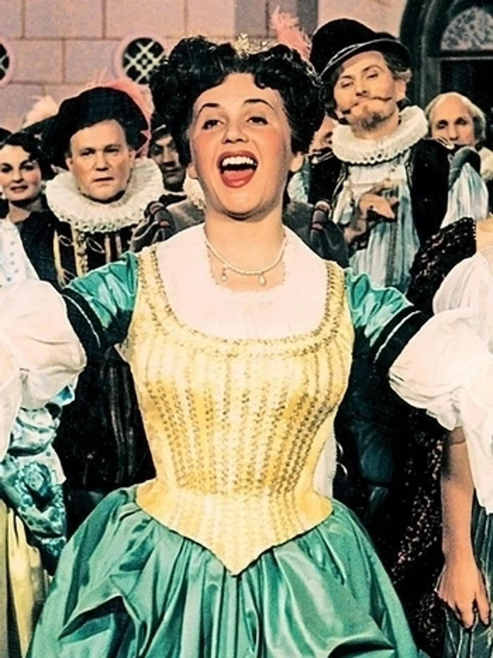 Stela Májová jako princezna Zpěvanka ve slavné pohádce Byl jednou jeden Král