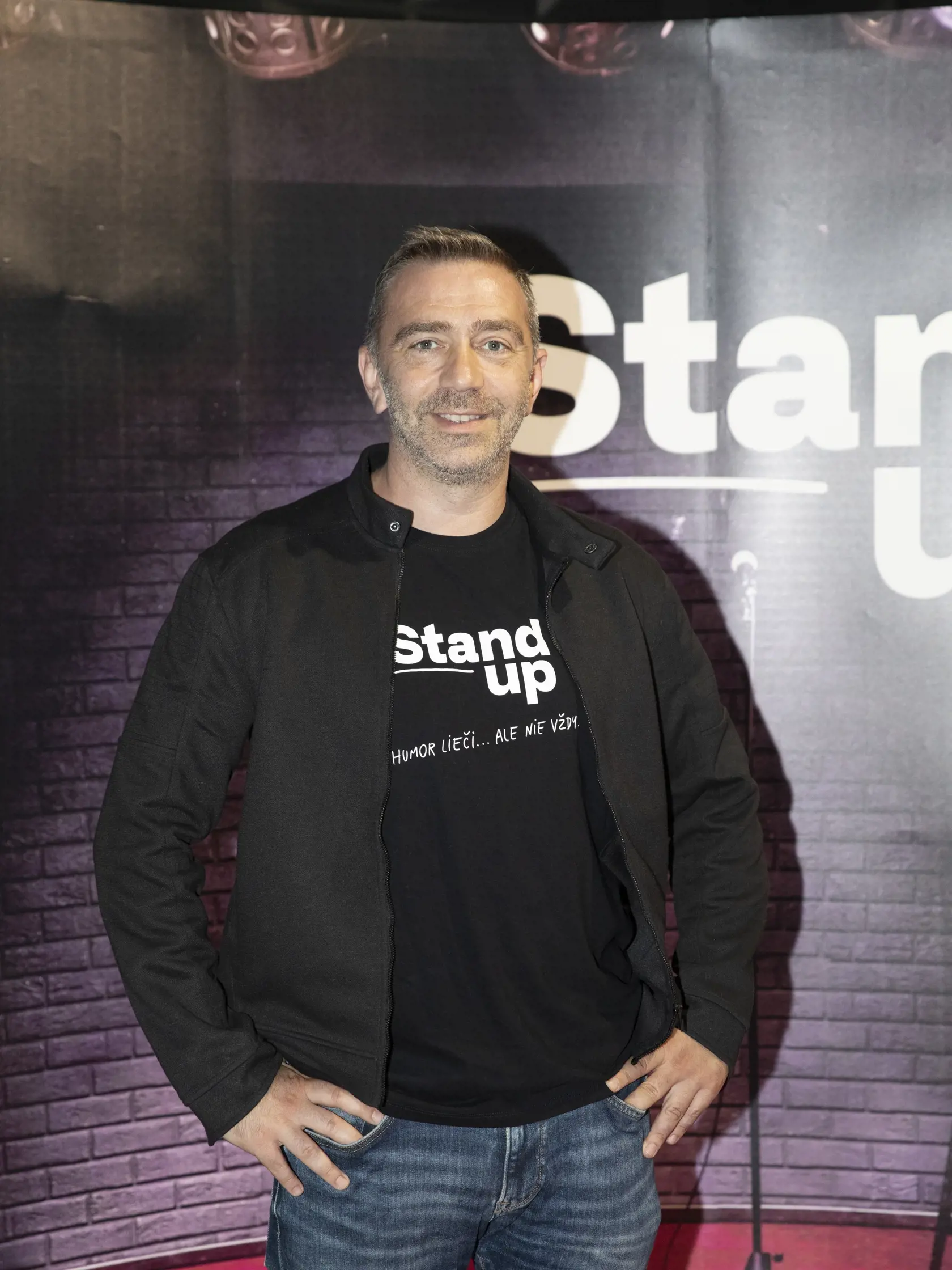 Stand up komik Michael Szatmary.