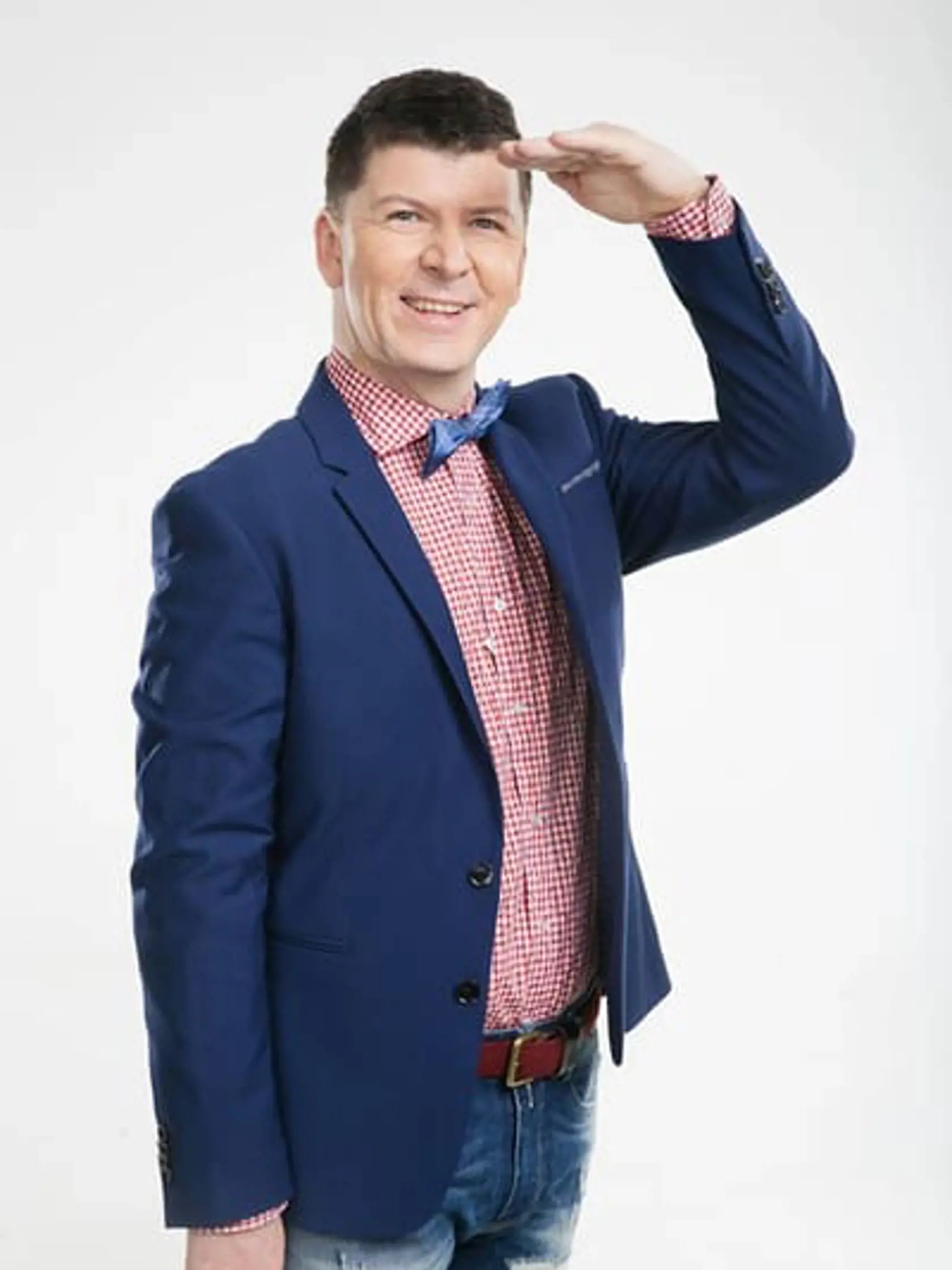 Andrej Bičan svoj bláznivý zmysel pre humor prejavil už počas natáčania šou Tvoja tvár znie povedome.