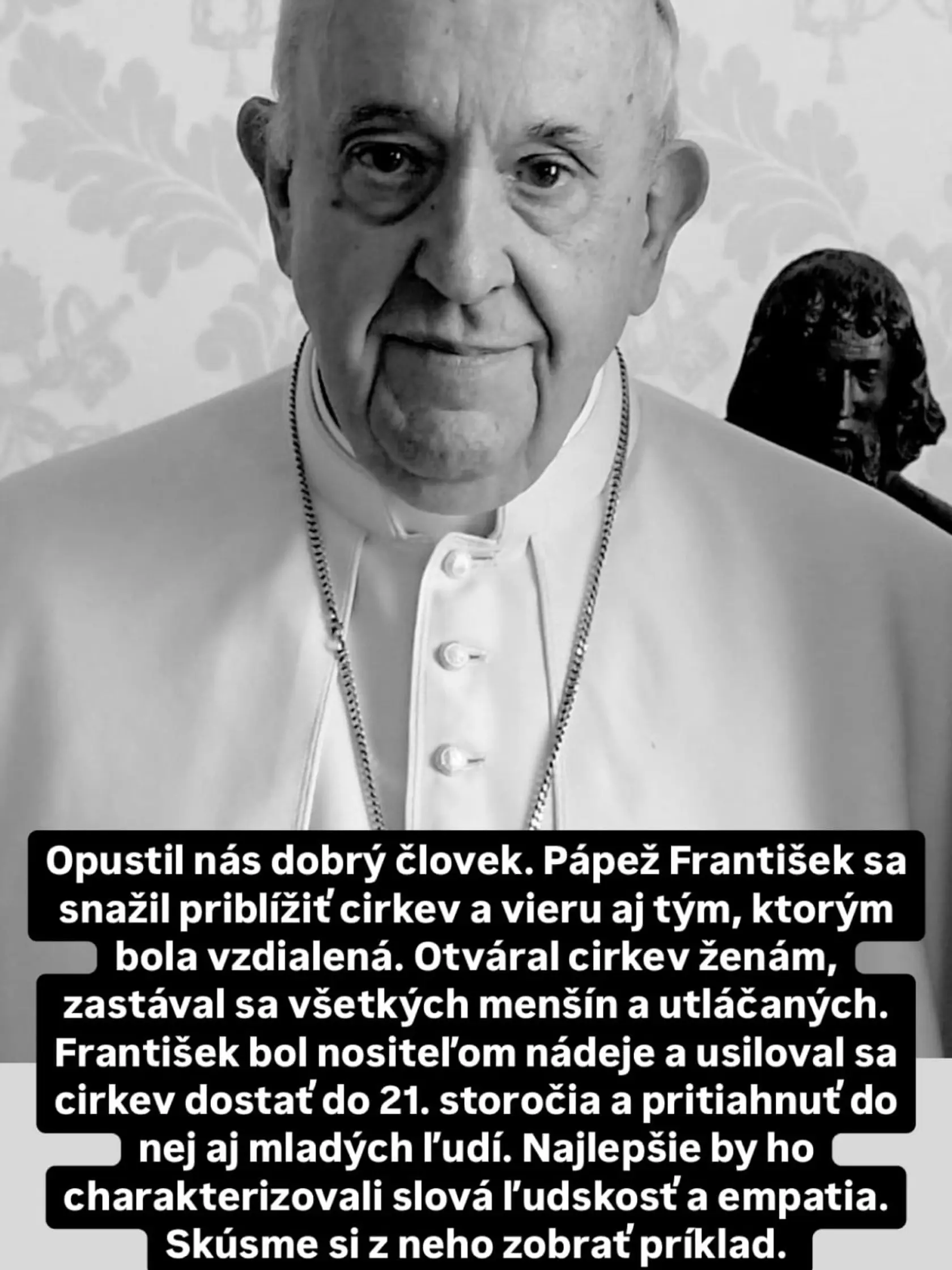 Odkaz poslankyne Martiny Bajo Holečkovej (SaS).