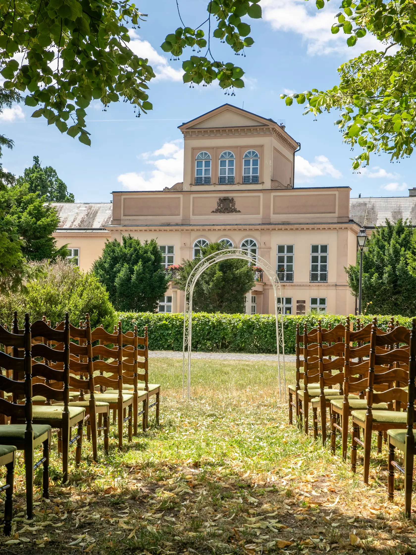 Poľovnícky kaštieľ v Palárikove, kde sa žení moderátor Andrej Bičan.