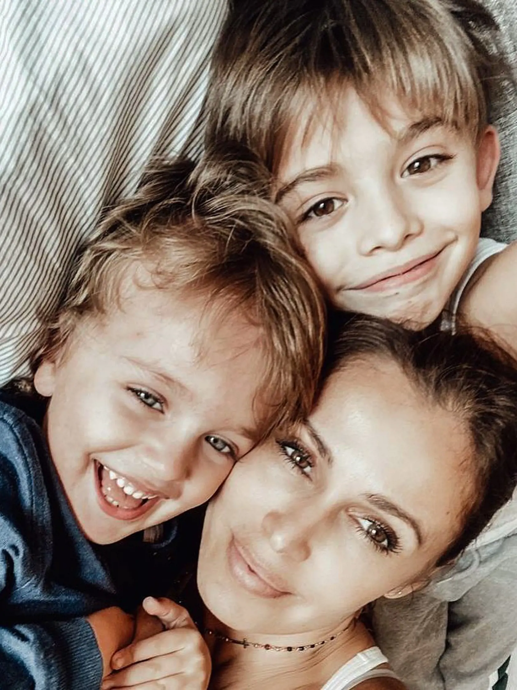 Lenka Šóošová oslávila so synmi Mikuláša domácou pohodou.