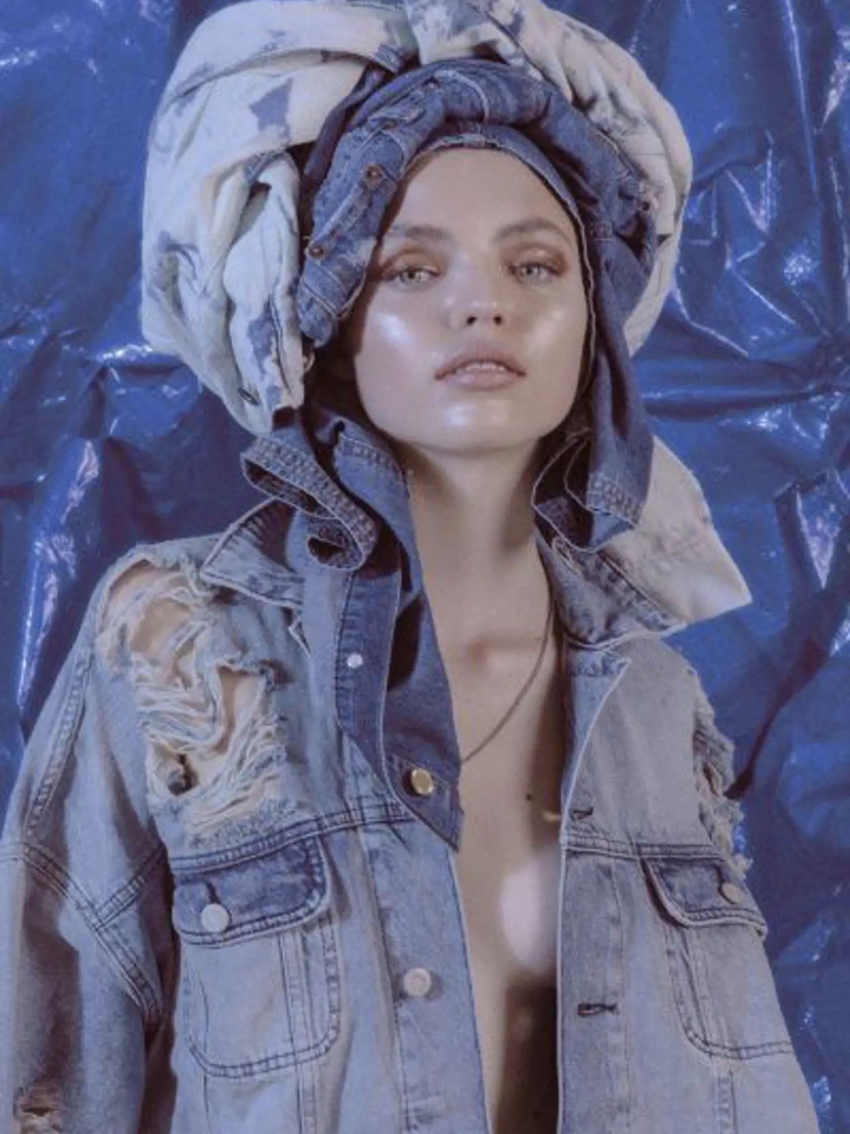 módna story denim