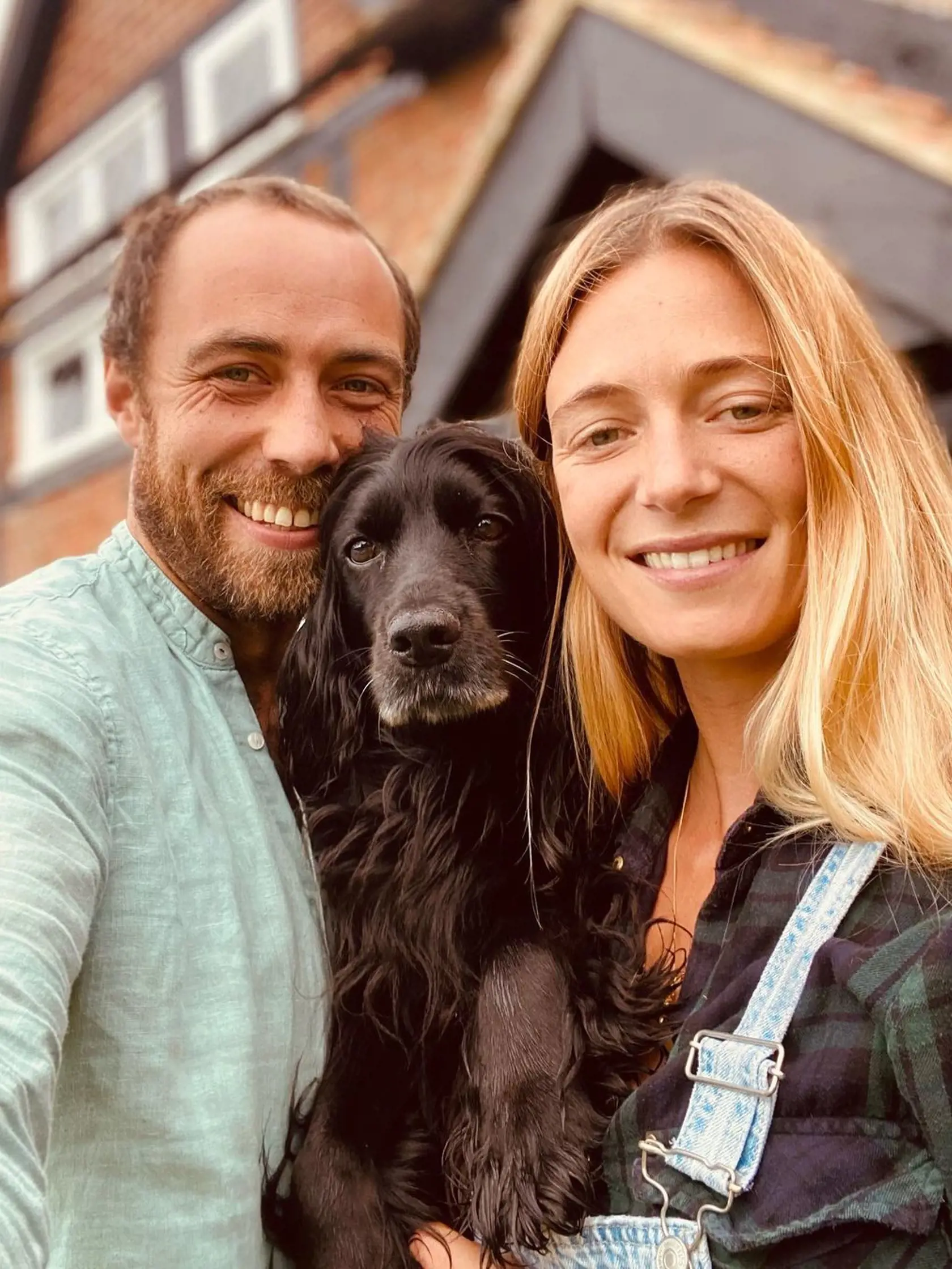 James Middleton s manželkou