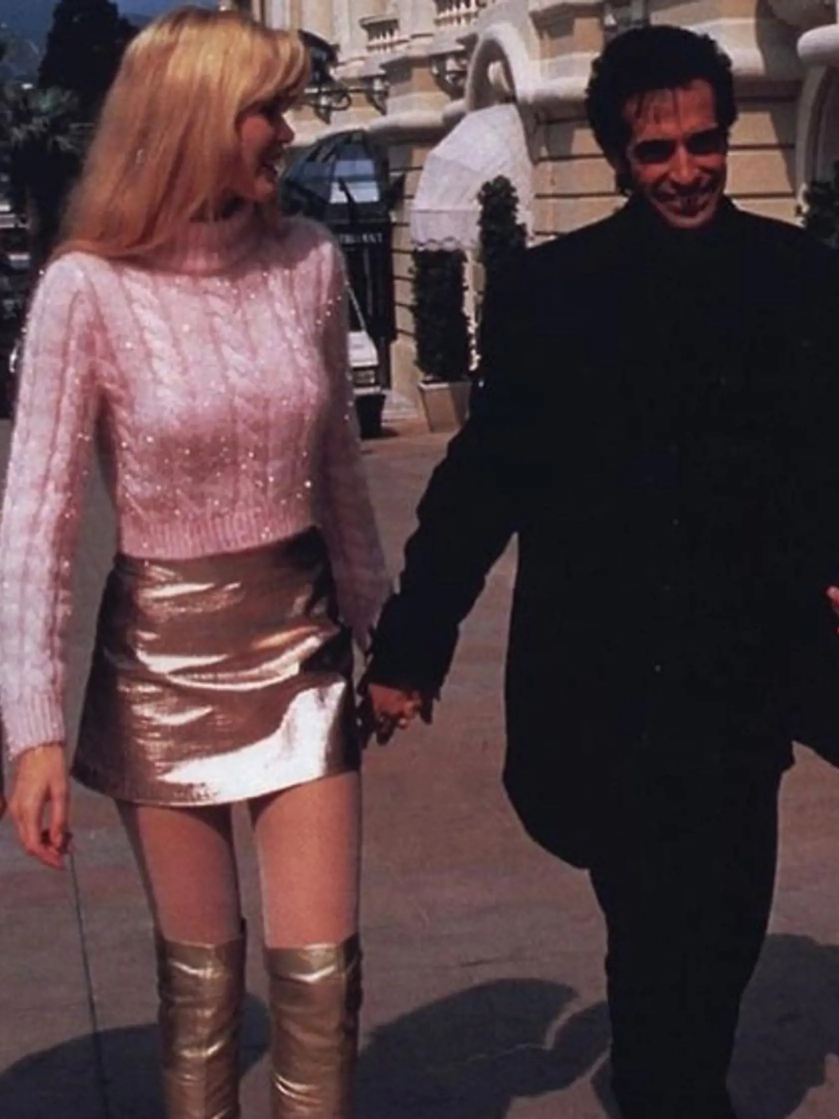 Claudia Schiffer a David Copperfield