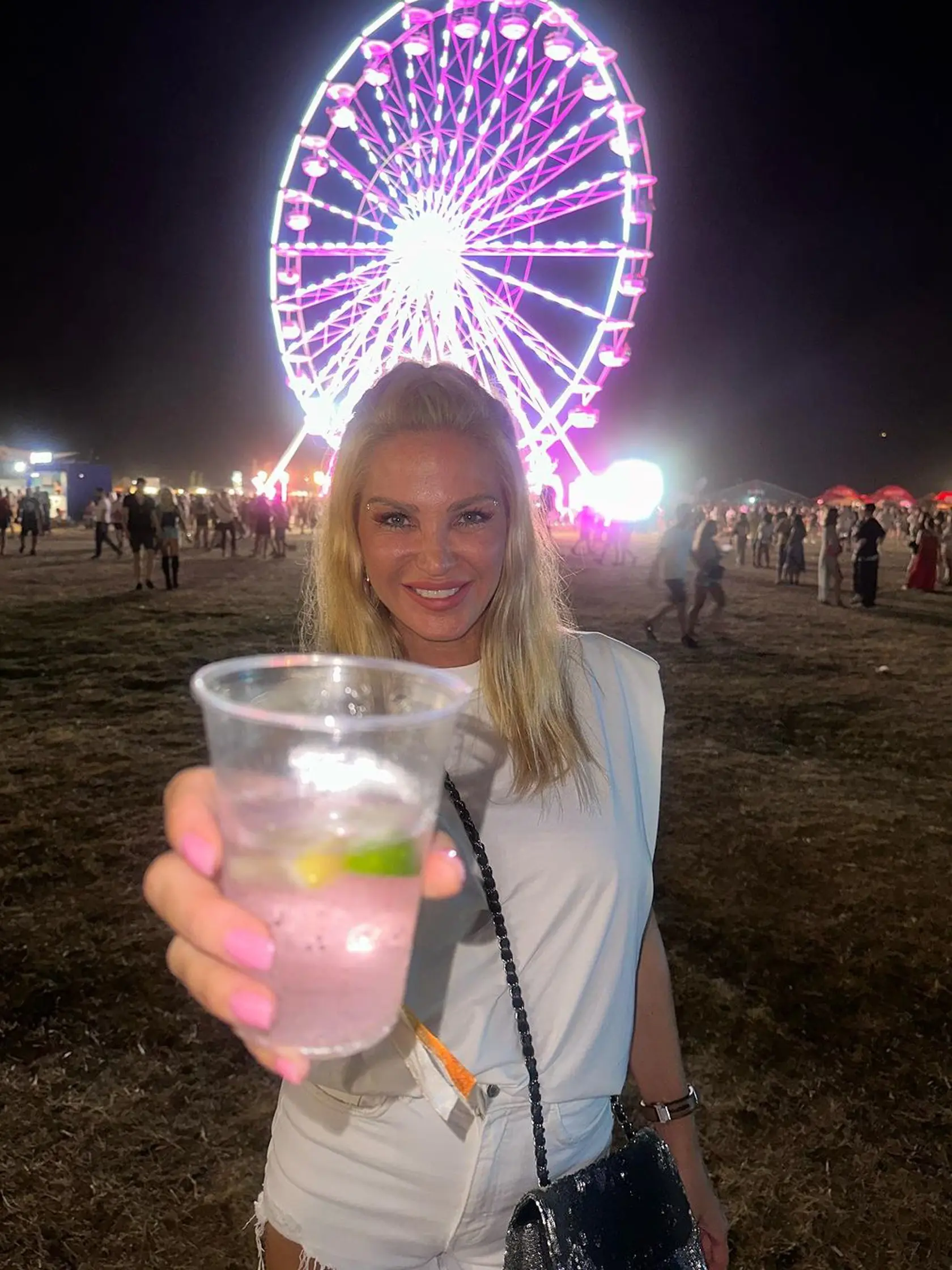 Festival Lovestream prilákal mnohé známe tváre. Na snímke Alena Pallová.