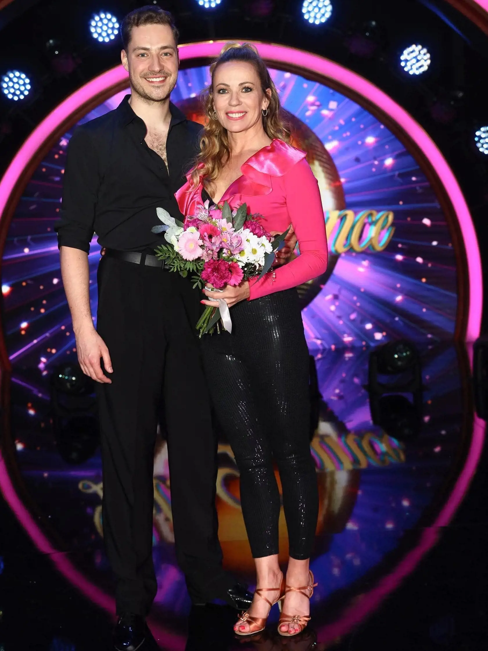 Diana Mórová v čase, keď bola v tanečnej šou Let´s Dance.