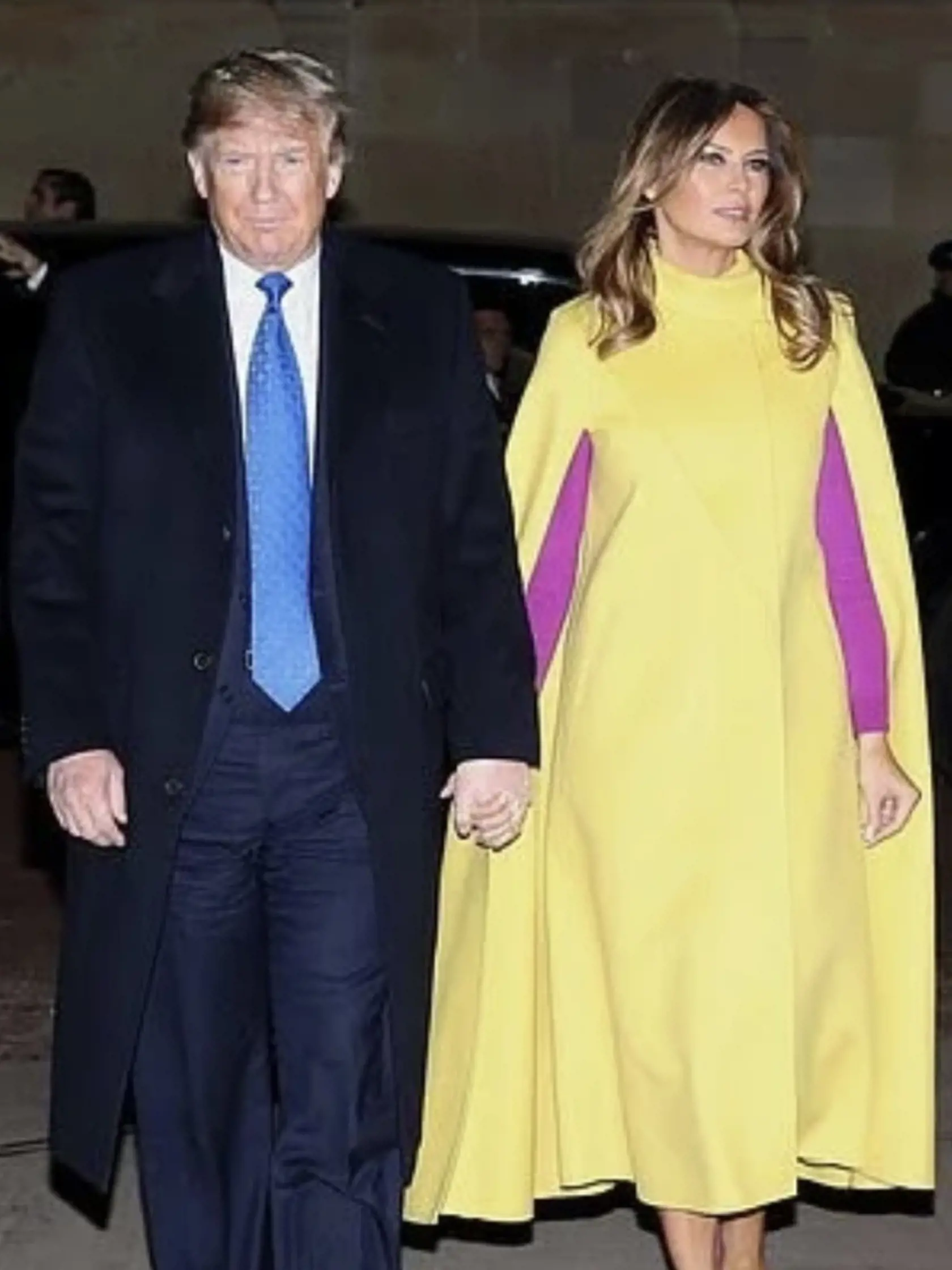 Melania sa nebojí pestrých farieb.