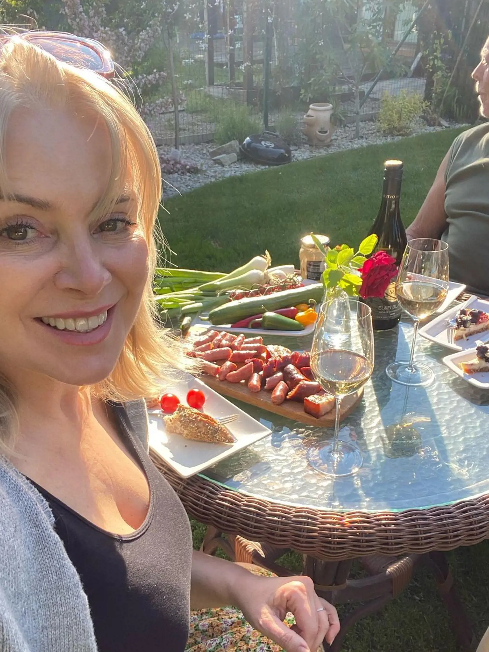 Zuzka Vačková cez víkend grilovala samé dobroty!