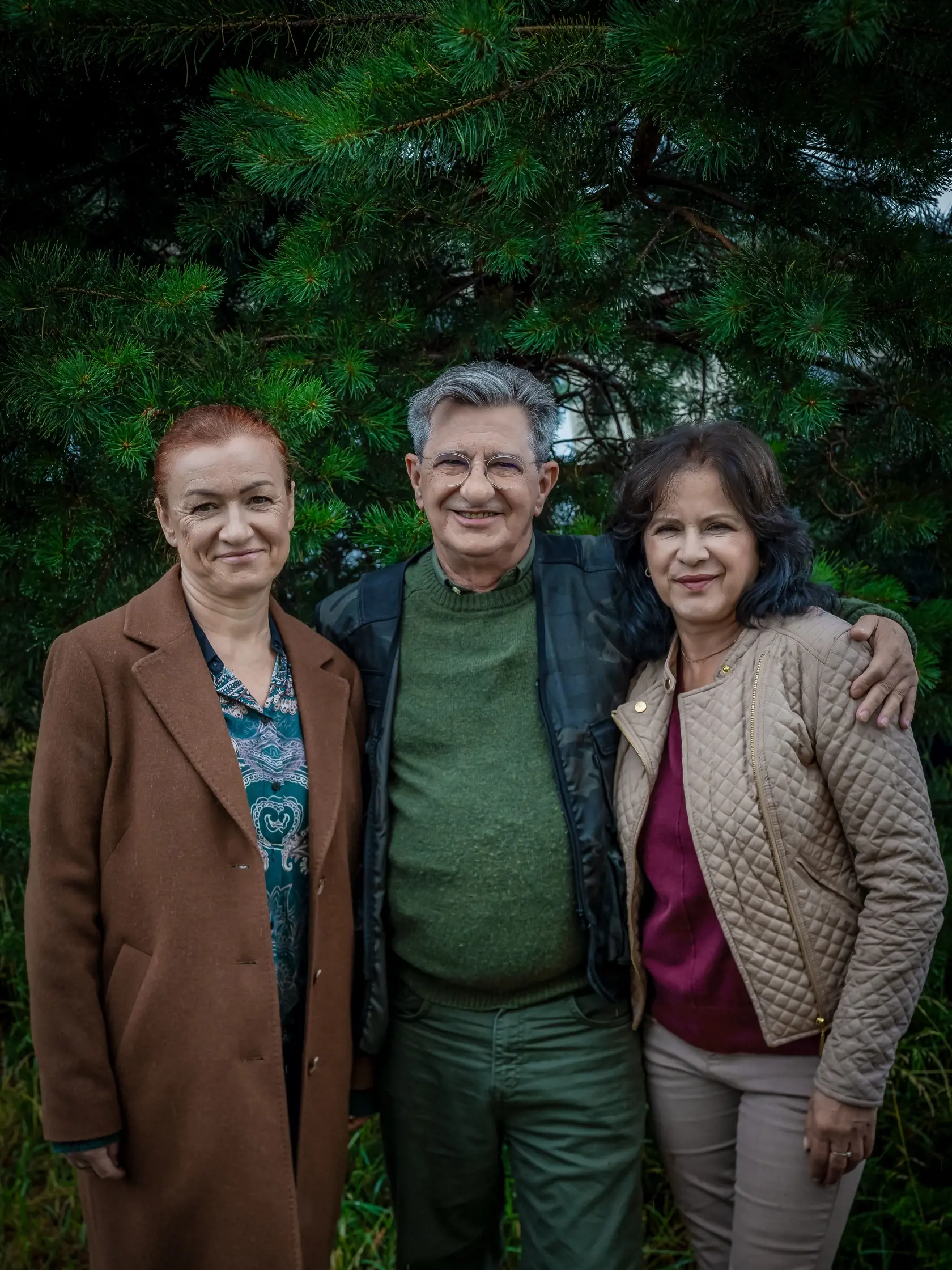 Seriál Ranč: Dana Karolová, Miro Noga a Helena Geregová