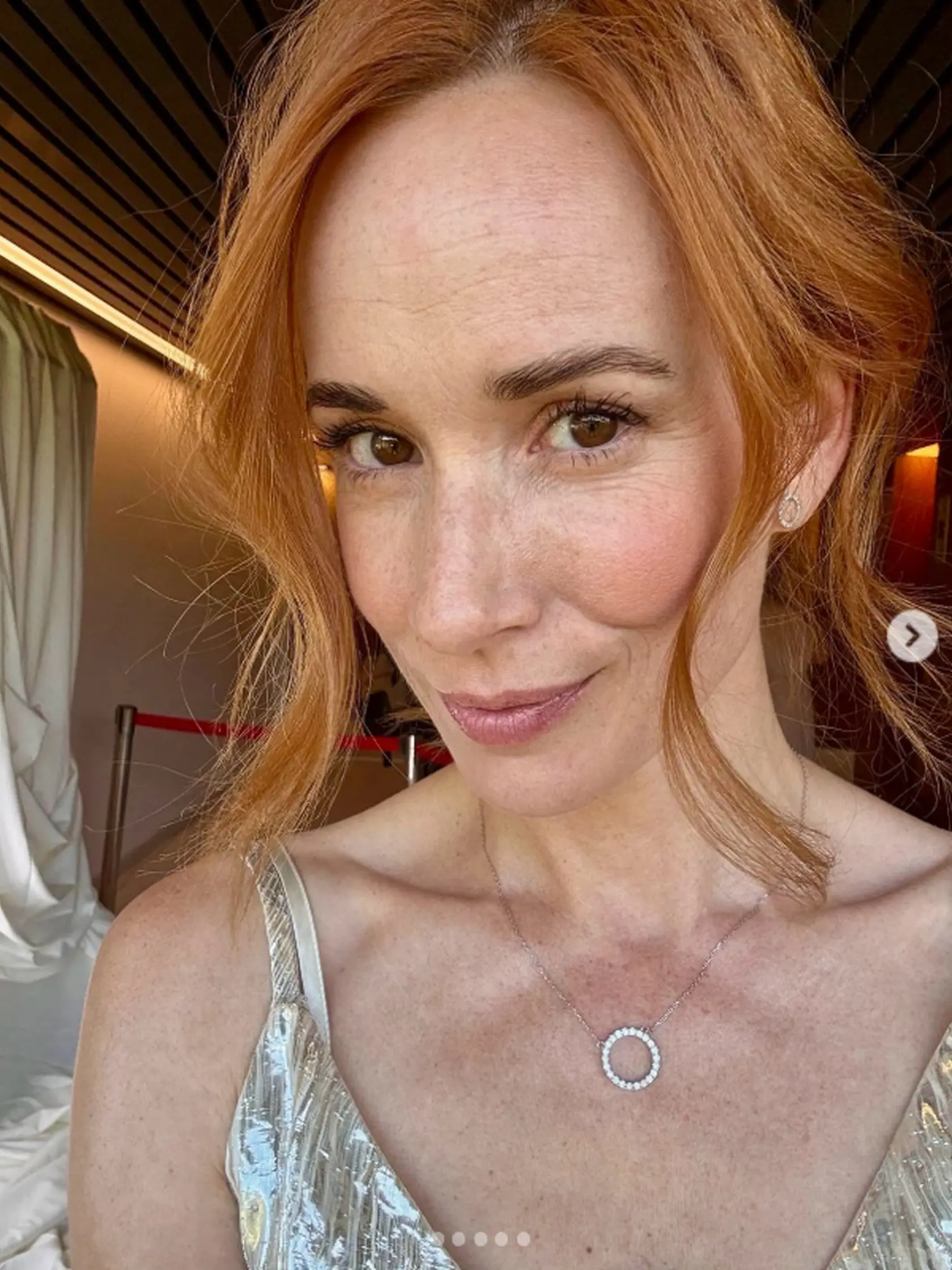 Pridala detailnú selfie