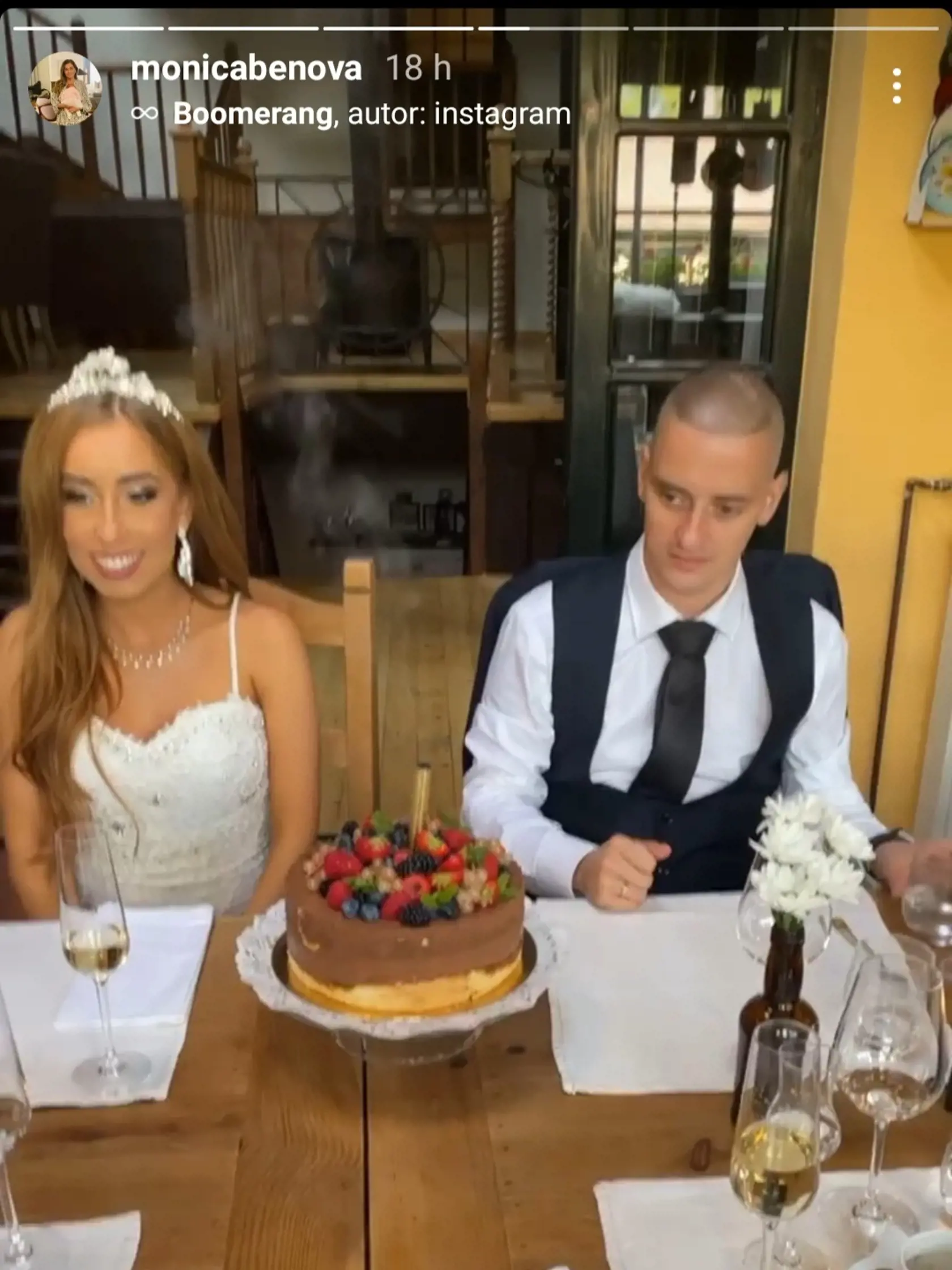 Mladomanželia Martin a Grétka.