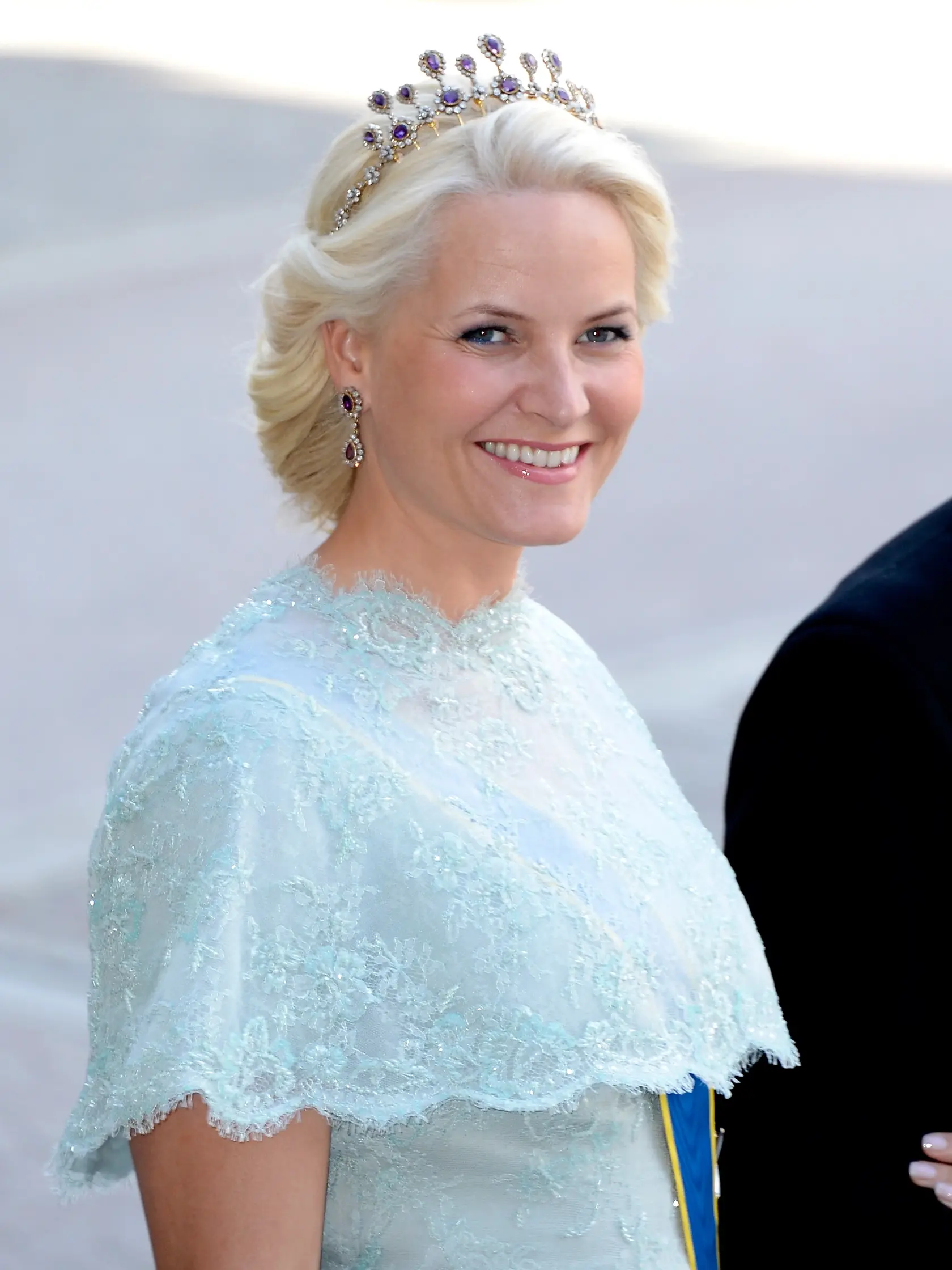 STOCKHOLM, SWEDEN - JUNE 08:  Princess Mette-Marit of Norway attends the wedding of Princess Madeleine of Sweden and Christopher O'Neill hosted by King Carl Gustaf XIV and Queen Silvia at The Royal Palace on June 8, 2013 in Stockholm, Sweden.  (Photo by Pascal Le Segretain/Getty Images)