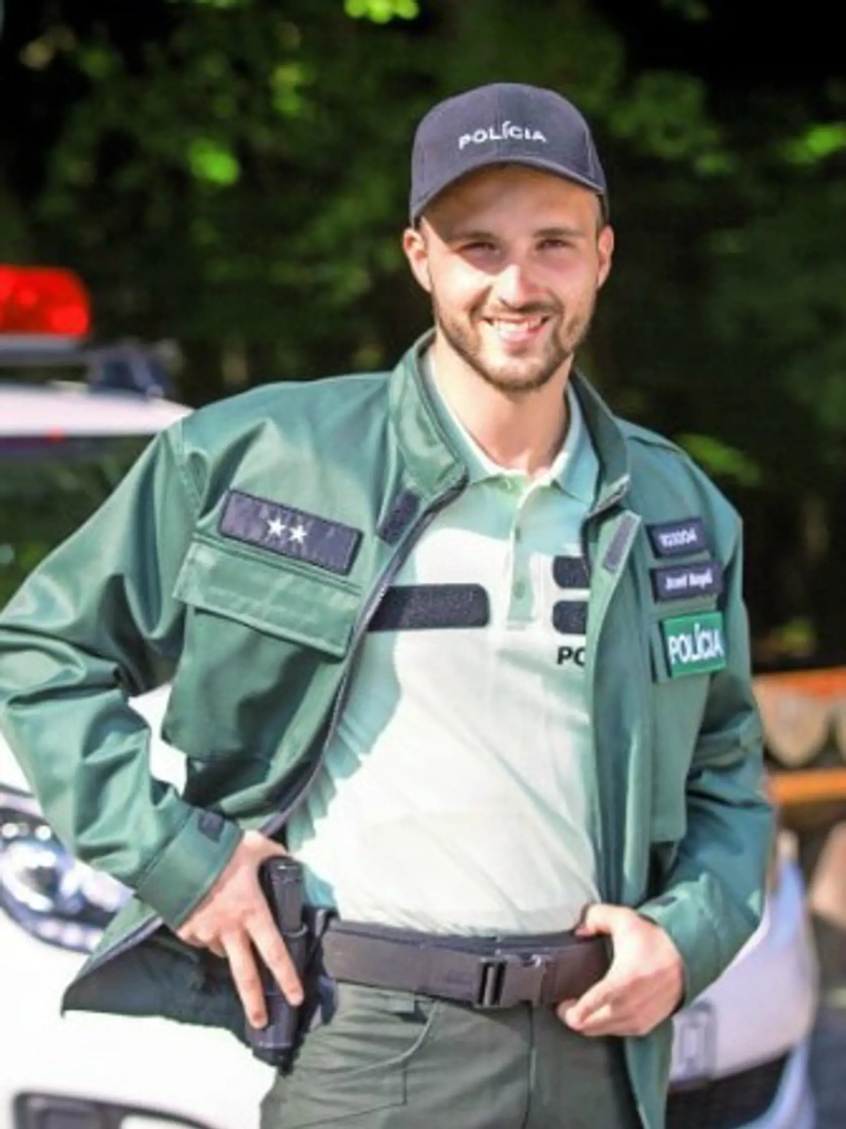 Jozef Antálek ako strážmajster J. Murgaš.