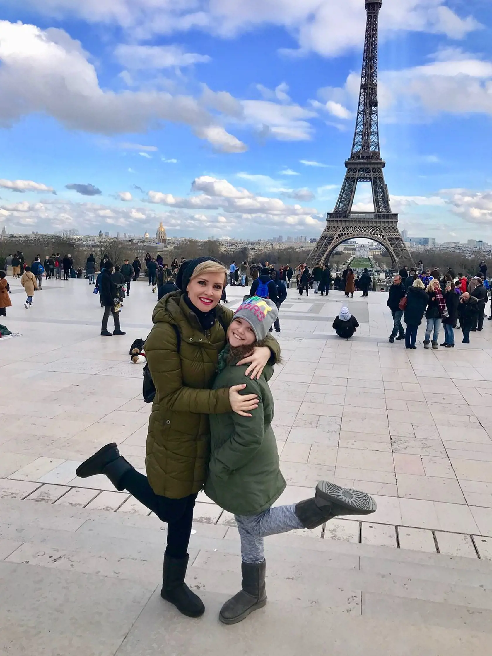 S 10-ročnou Paulínkou si užili Paríž.