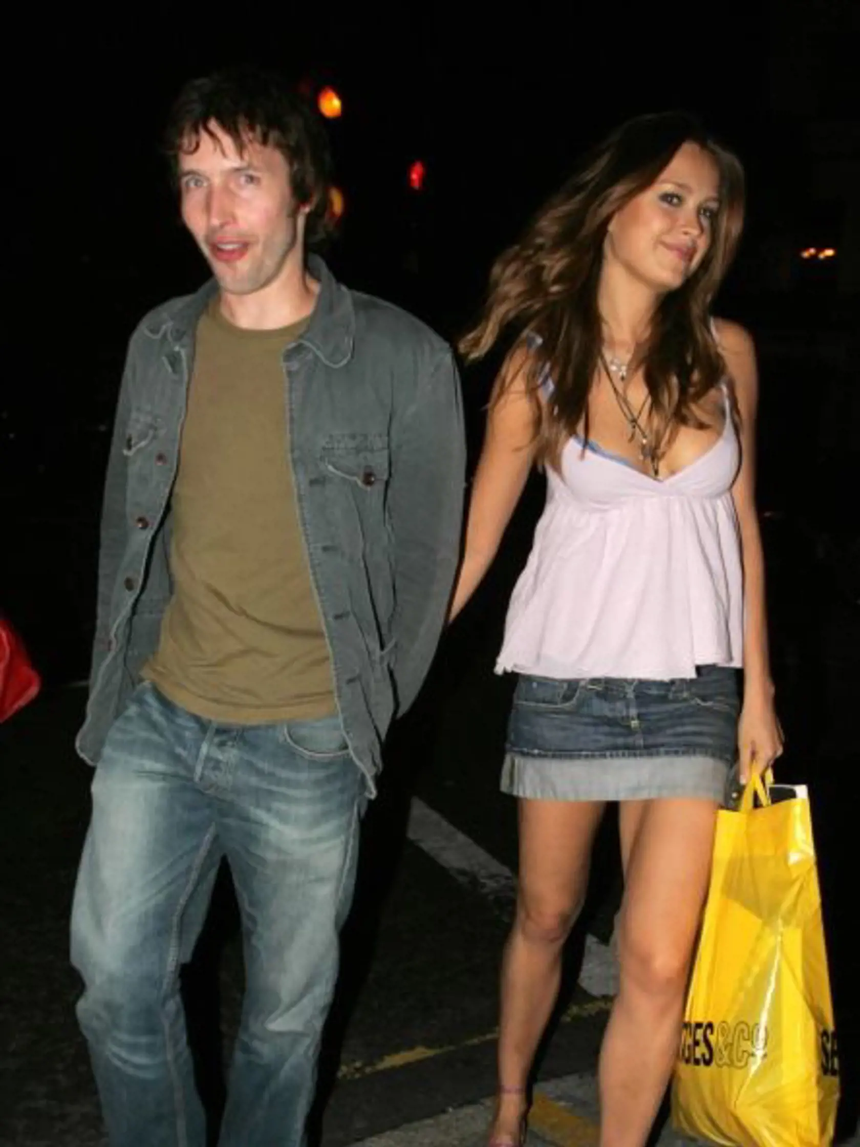James Blunt a Petra Němcová
