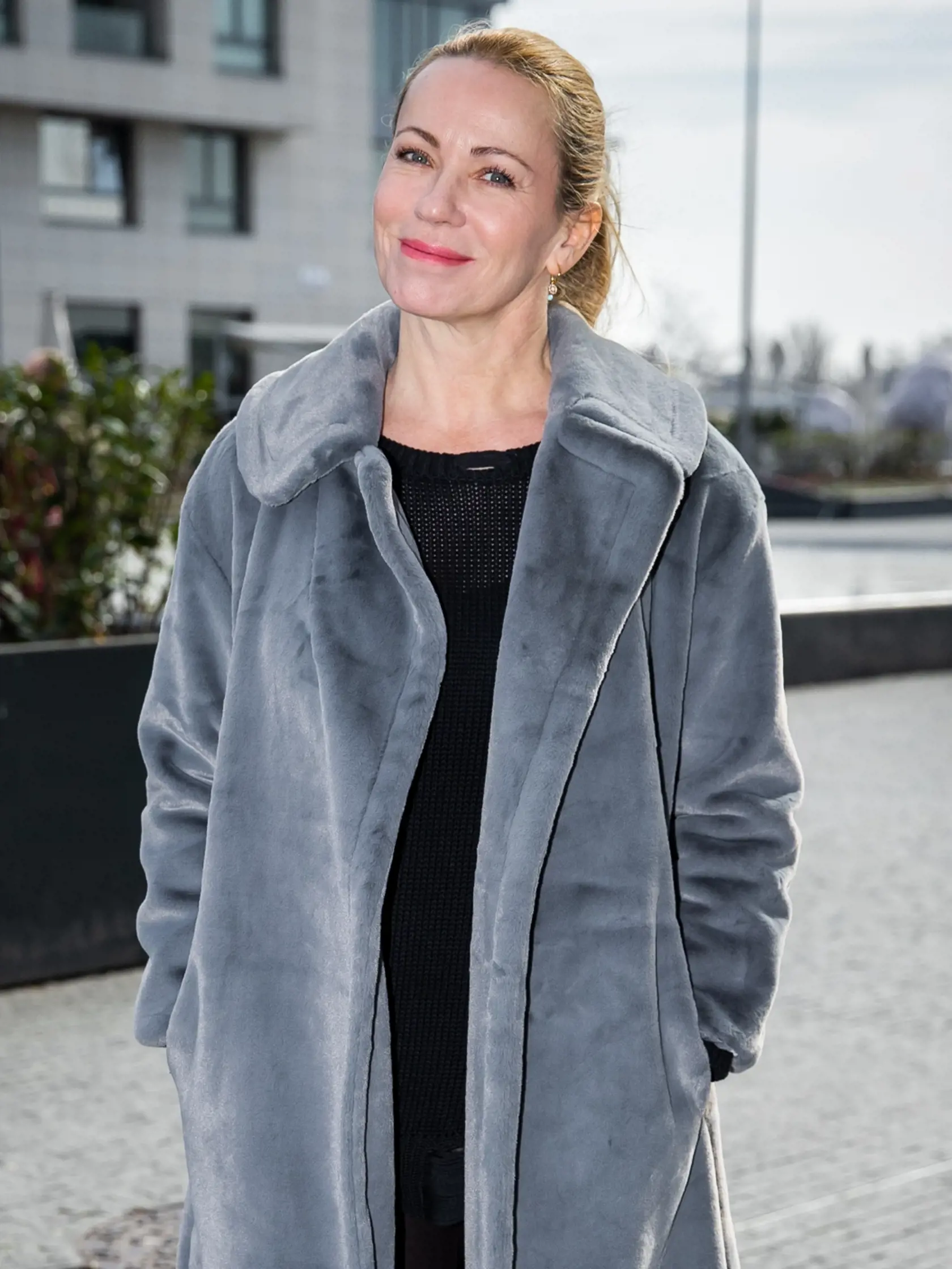 Premiéra slovenského seriálu "Ultimátum" v Bratislave. Na snímke Diana Mórová.