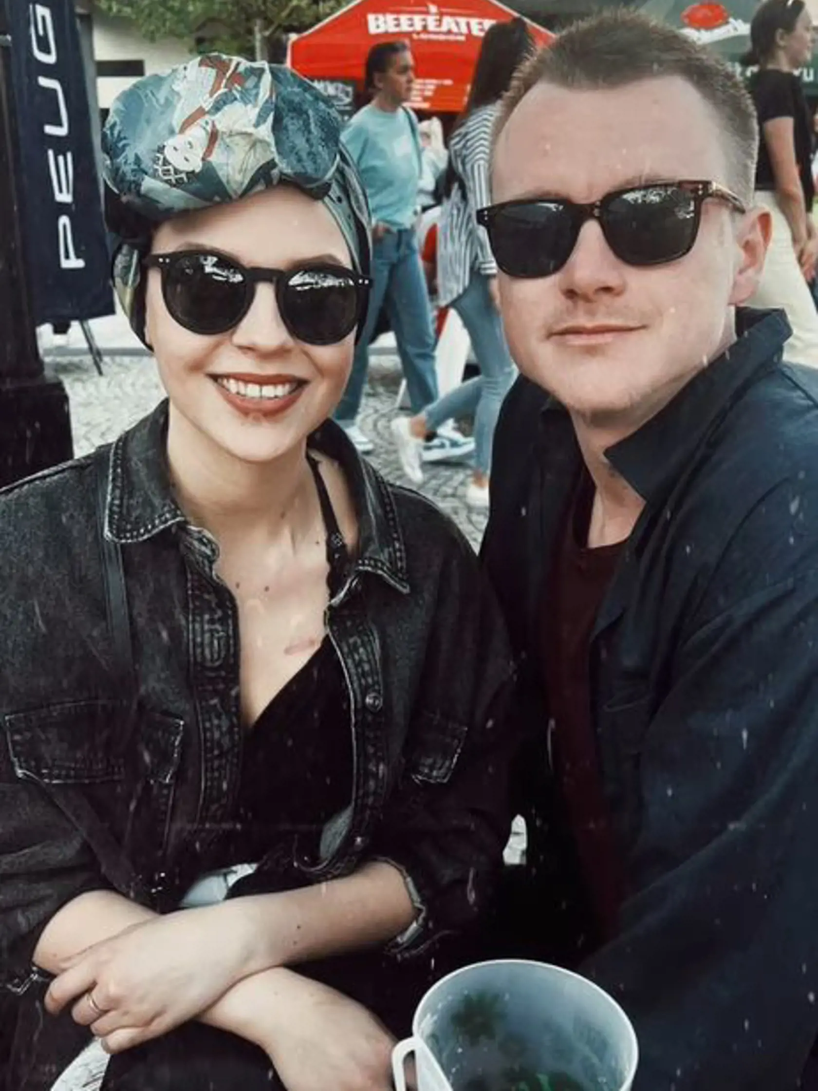 Speváčka Patrícia Janečková so snúbencom Vlastimilom.