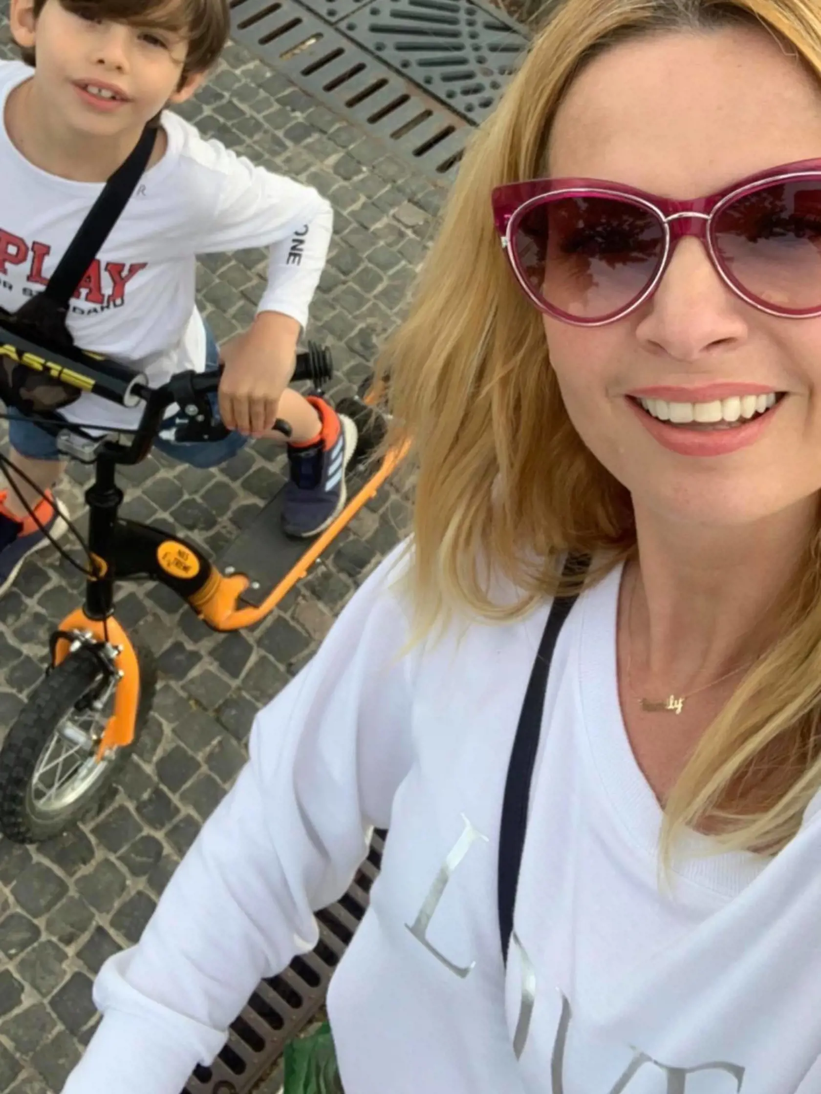 Marianna Ďurianová strávila víkend so synom Romankom a sestrou Darinou.
