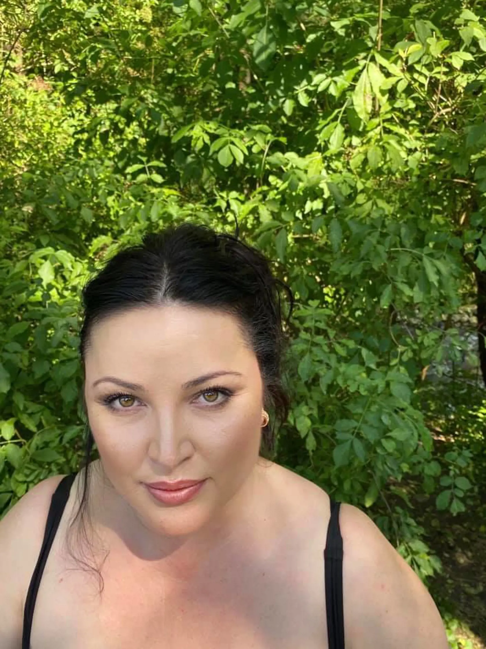 Ivana Christová sa počas výletu odfotila aj v plavách.
