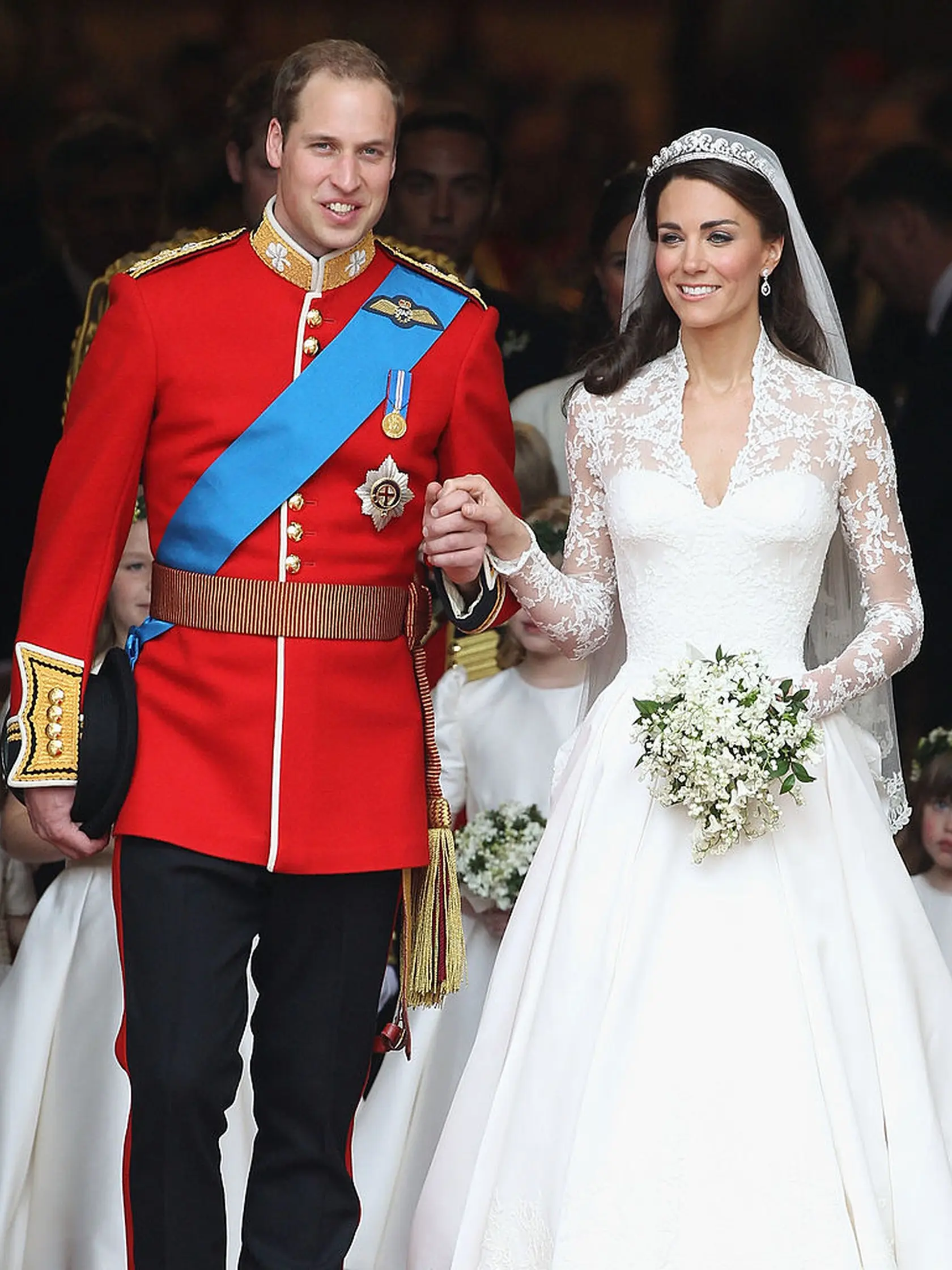 Princ William a princezná Kate sa zoznámili v roku 2001. Dlho očakávaná svadba páru sa konala 29. apríla 2011 vo Westminsterskom opátstve v Londýne.