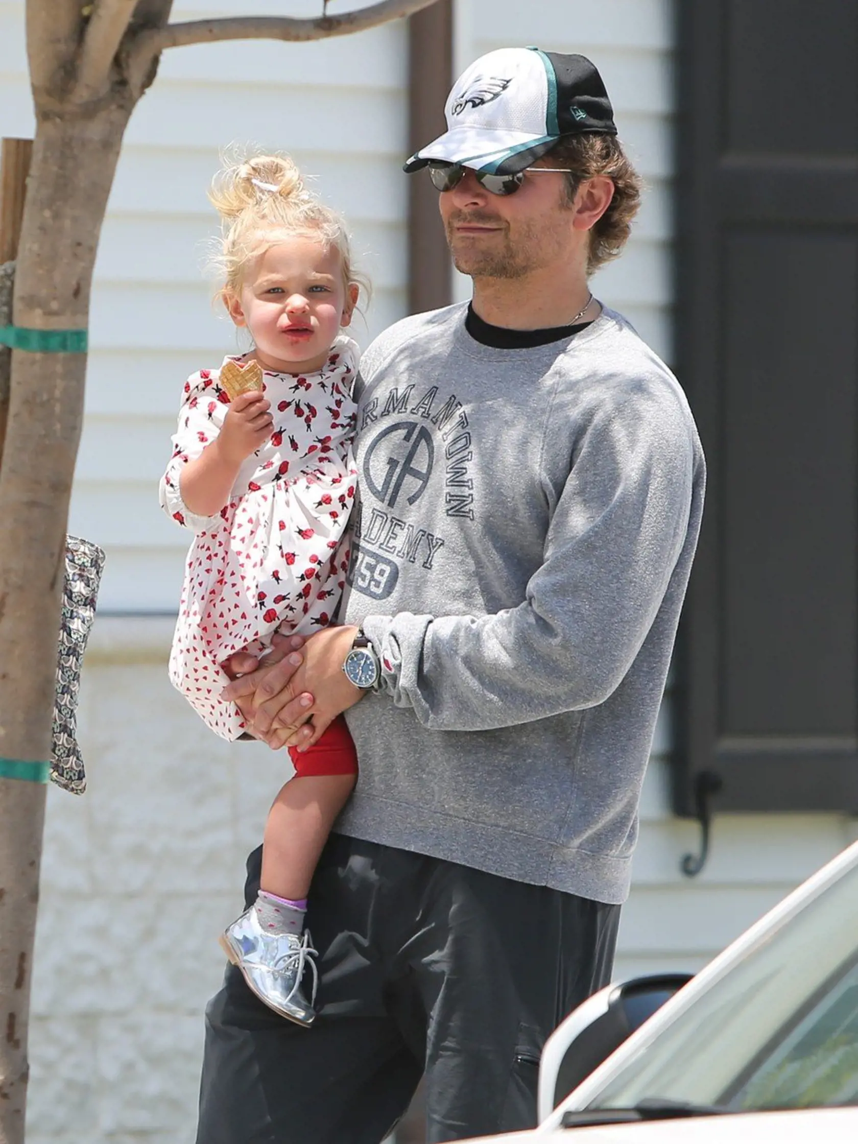 Bradley Cooper s dcérou Leiou.