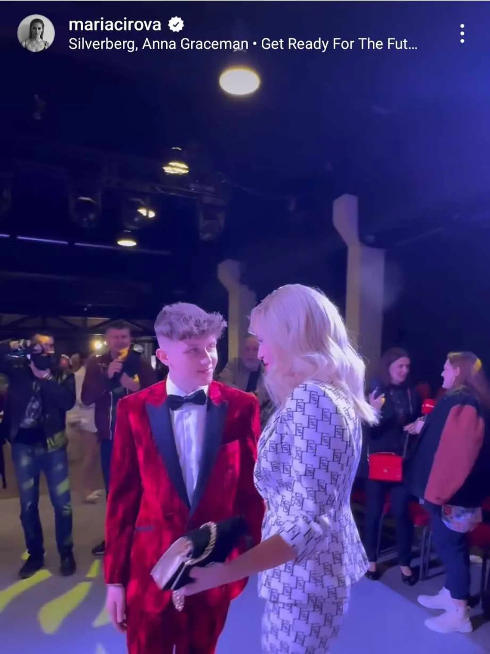 S mamou Máriou Čírovou
