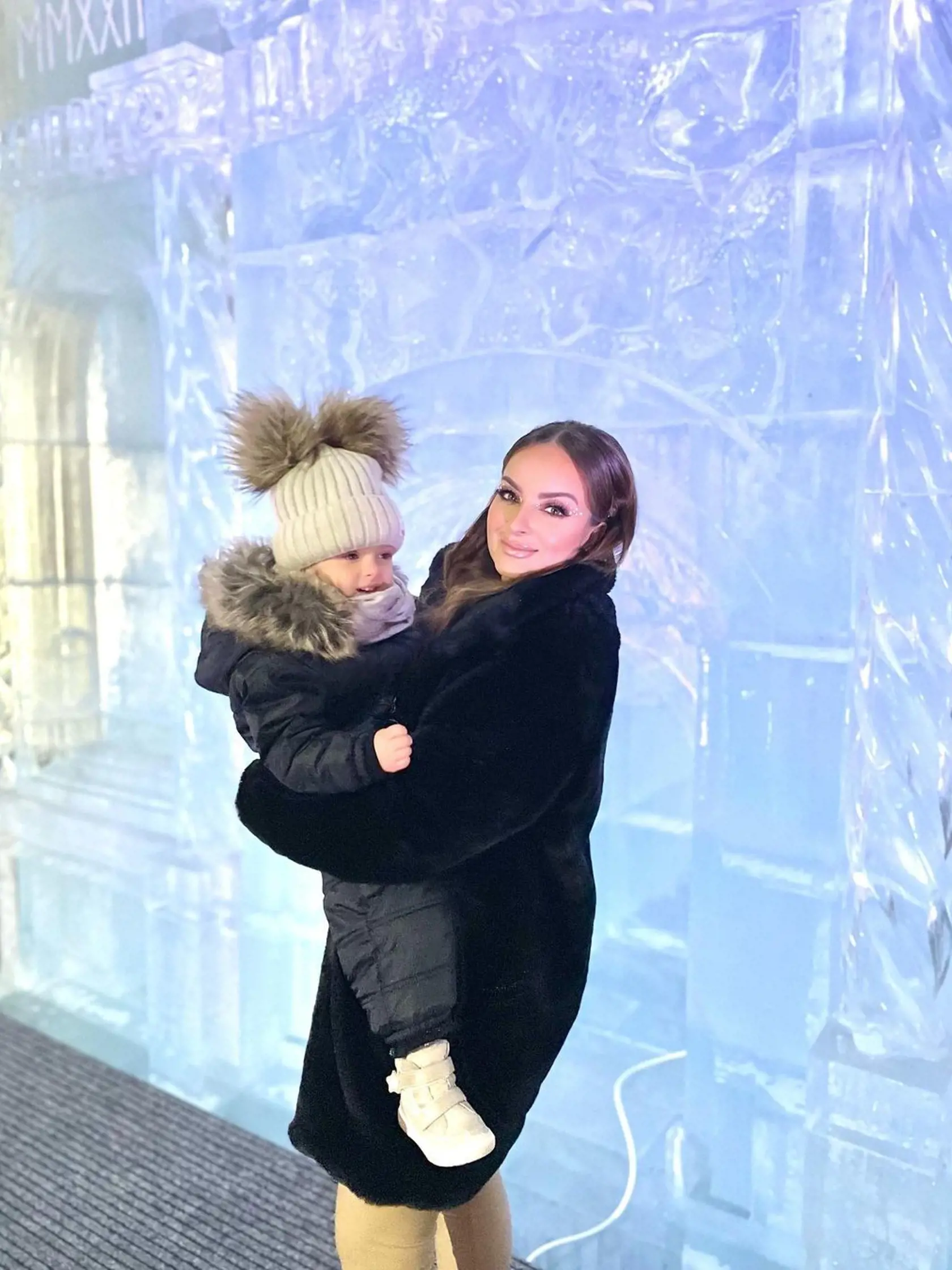 Daniela Níszlová s dcérkou Lindou
