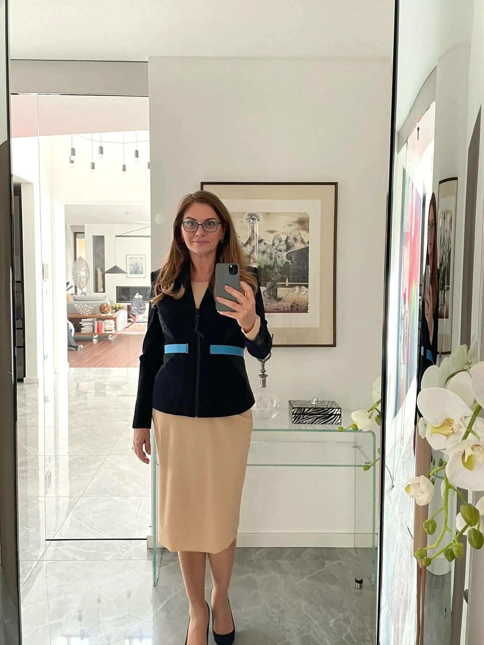 Ostatný rok po pôrode dcéry, Monika nezlenivela. Ideálne miery svojej postavy si dokázala udržať aj naďalej.