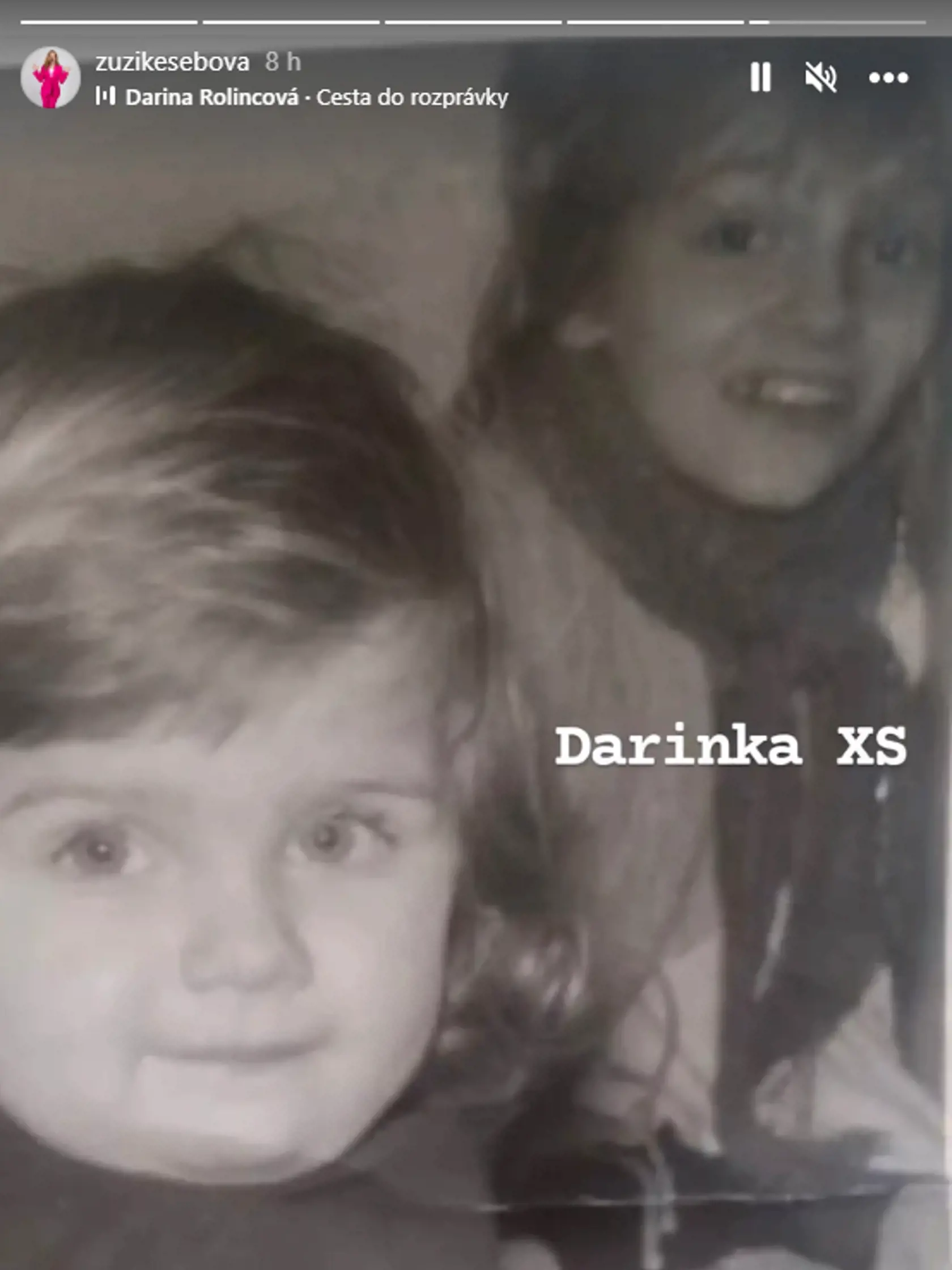 Zuzana Šebová zverejnila retro foto s Darou Rolins.