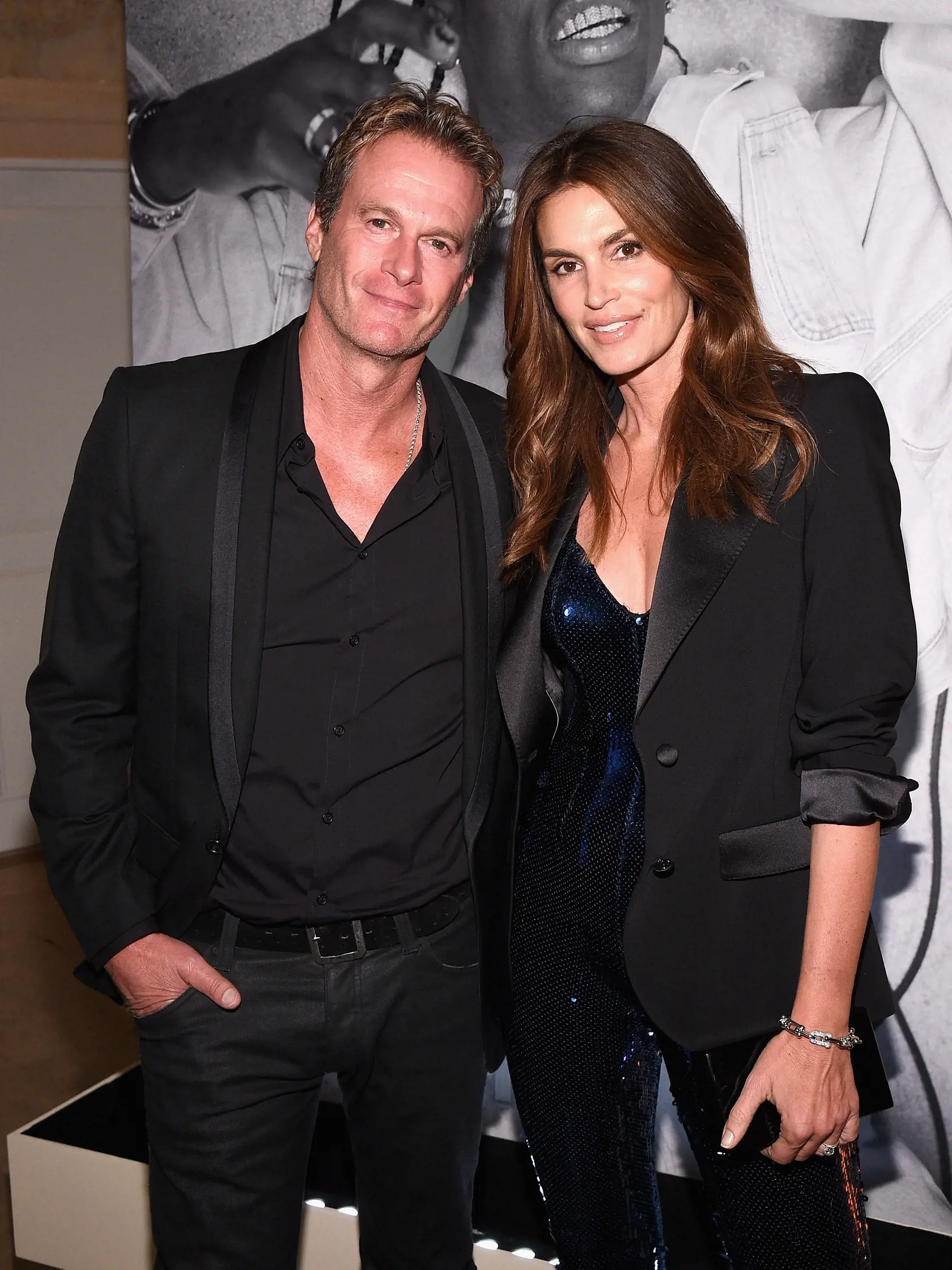 NEW YORK, NY - SEPTEMBER 08: Rande Gerber (L) and Cindy Crawford attend Harper's BAZAAR Celebration of "ICONS By Carine Roitfeld" at The Plaza Hotel presented by Infor, Laura Mercier, Stella Artois, FUJIFILM and SWAROVSKI on September 8, 2017 in New York City.  (Photo by Bryan Bedder/Getty Images for Harper's BAZAAR)