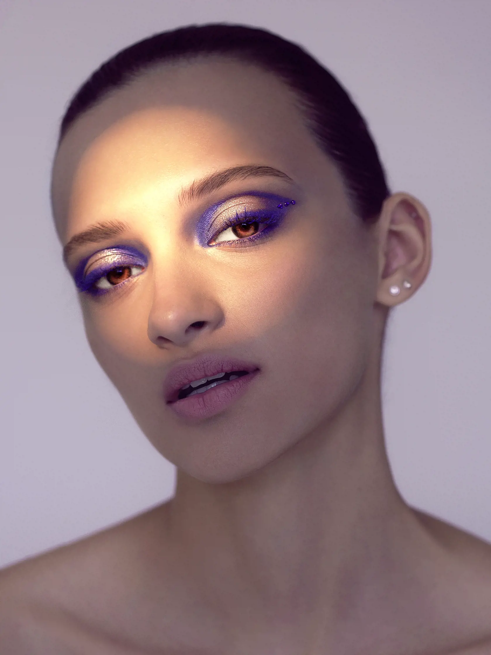 beauty editorial pre časopis Eva