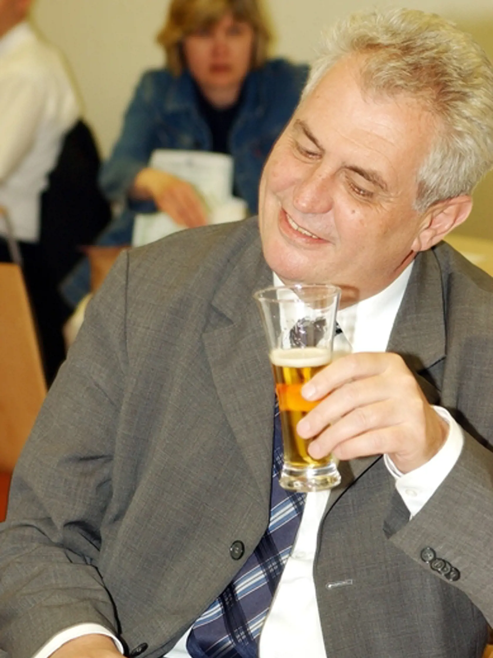 Miloš Zeman v roku 2004