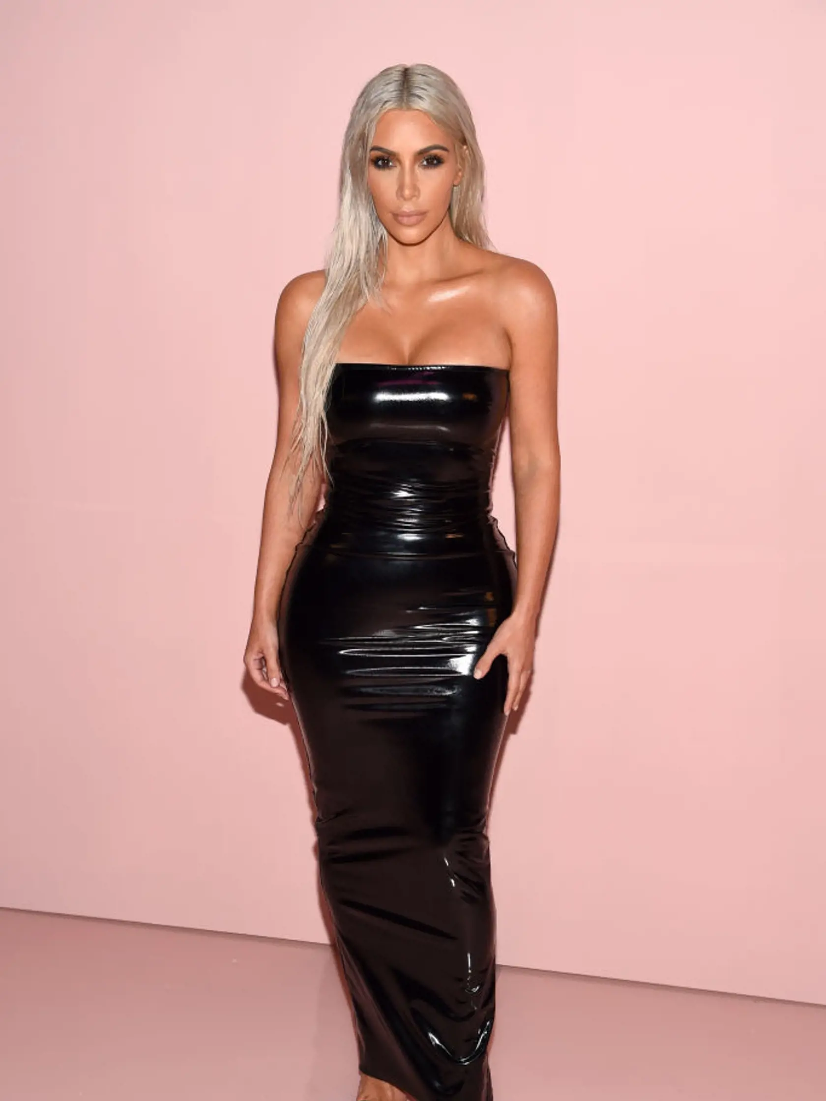 NEW YORK, NY - SEPTEMBER 06:  Kim Kardashian attends the Tom Ford Spring/Summer 2018 Runway Show at Park Avenue Armory on September 6, 2017 in New York City.  (Photo by Dimitrios Kambouris/Getty Images for Tom Ford)