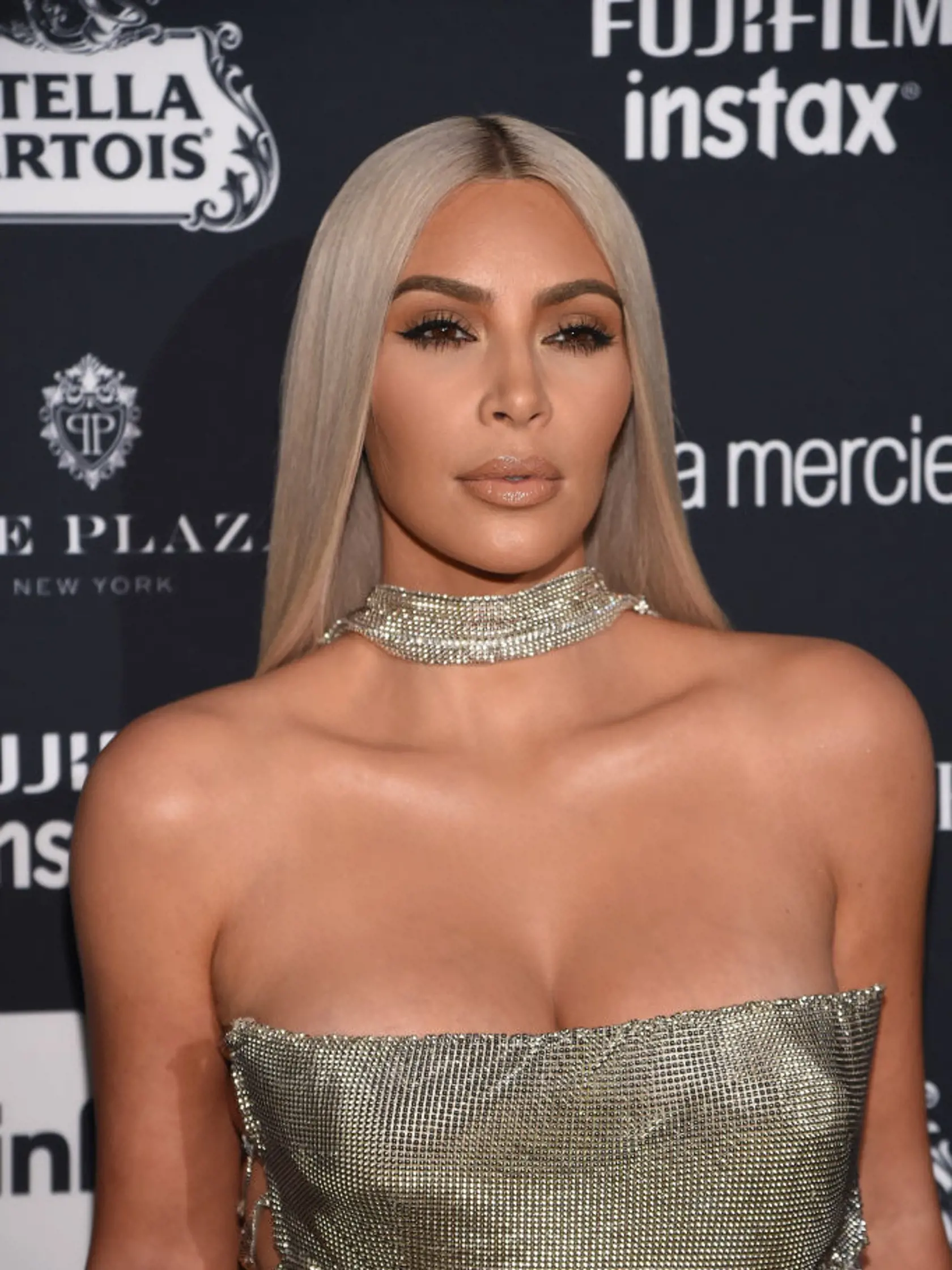 NEW YORK, NY - SEPTEMBER 08:  Kim Kardashian attends Harper's BAZAAR Celebration of "ICONS By Carine Roitfeld" at The Plaza Hotel presented by Infor, Laura Mercier, Stella Artois, FUJIFILM and SWAROVSKI on September 8, 2017 in New York City.  (Photo by Dimitrios Kambouris/Getty Images for Harper's BAZAAR)