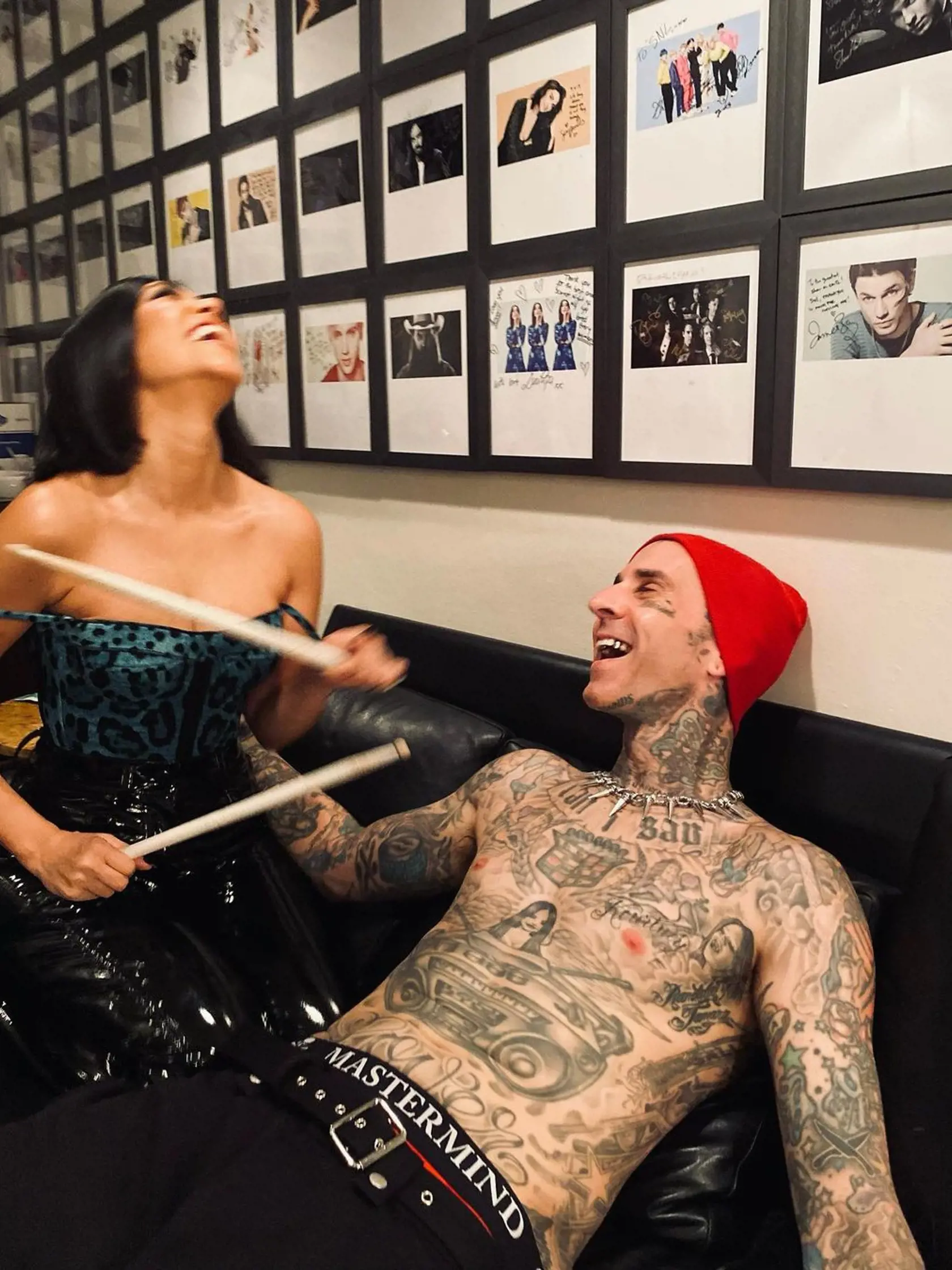 Kourtney a Travis