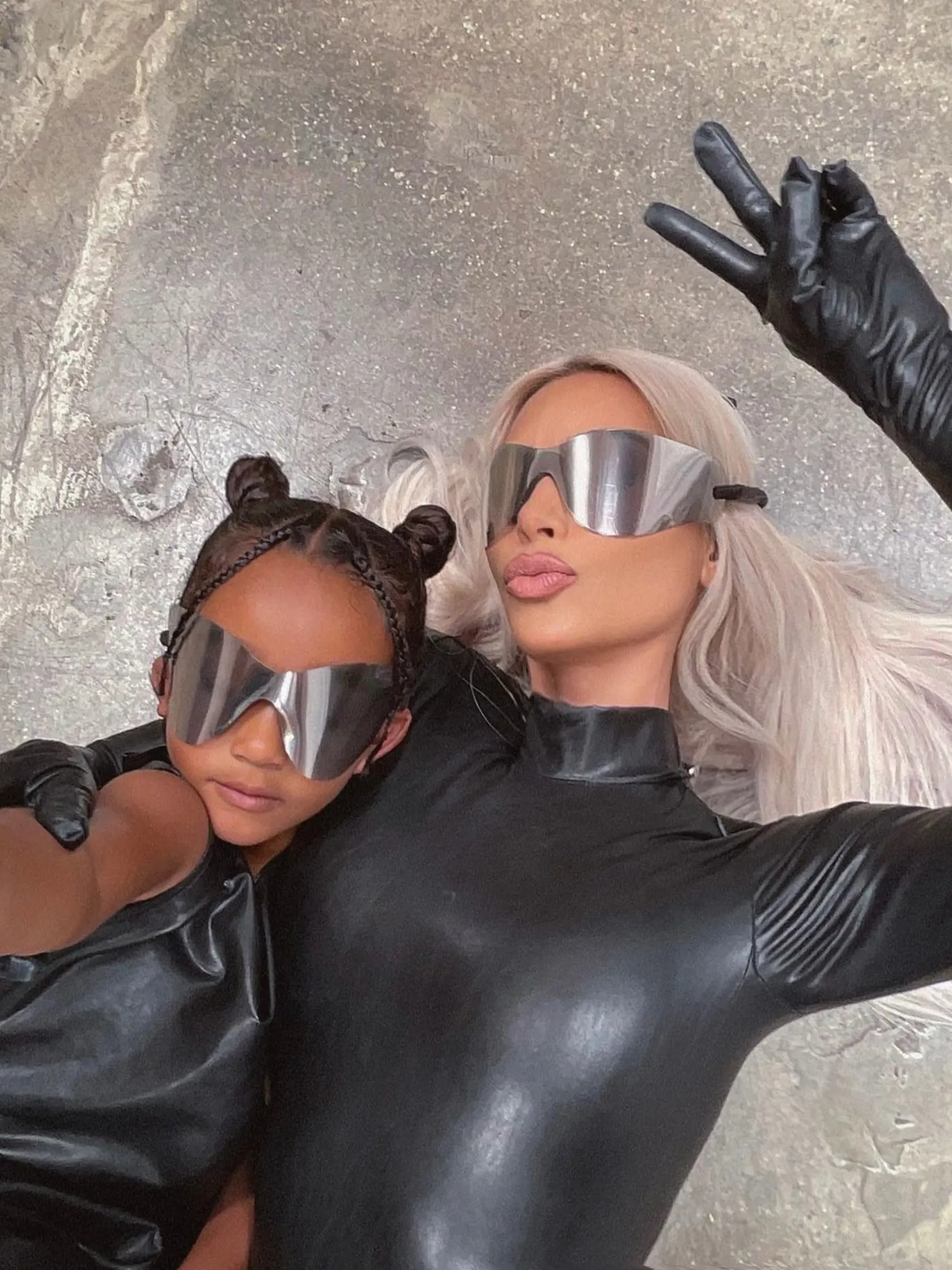 Kim Kardashian s dcérou