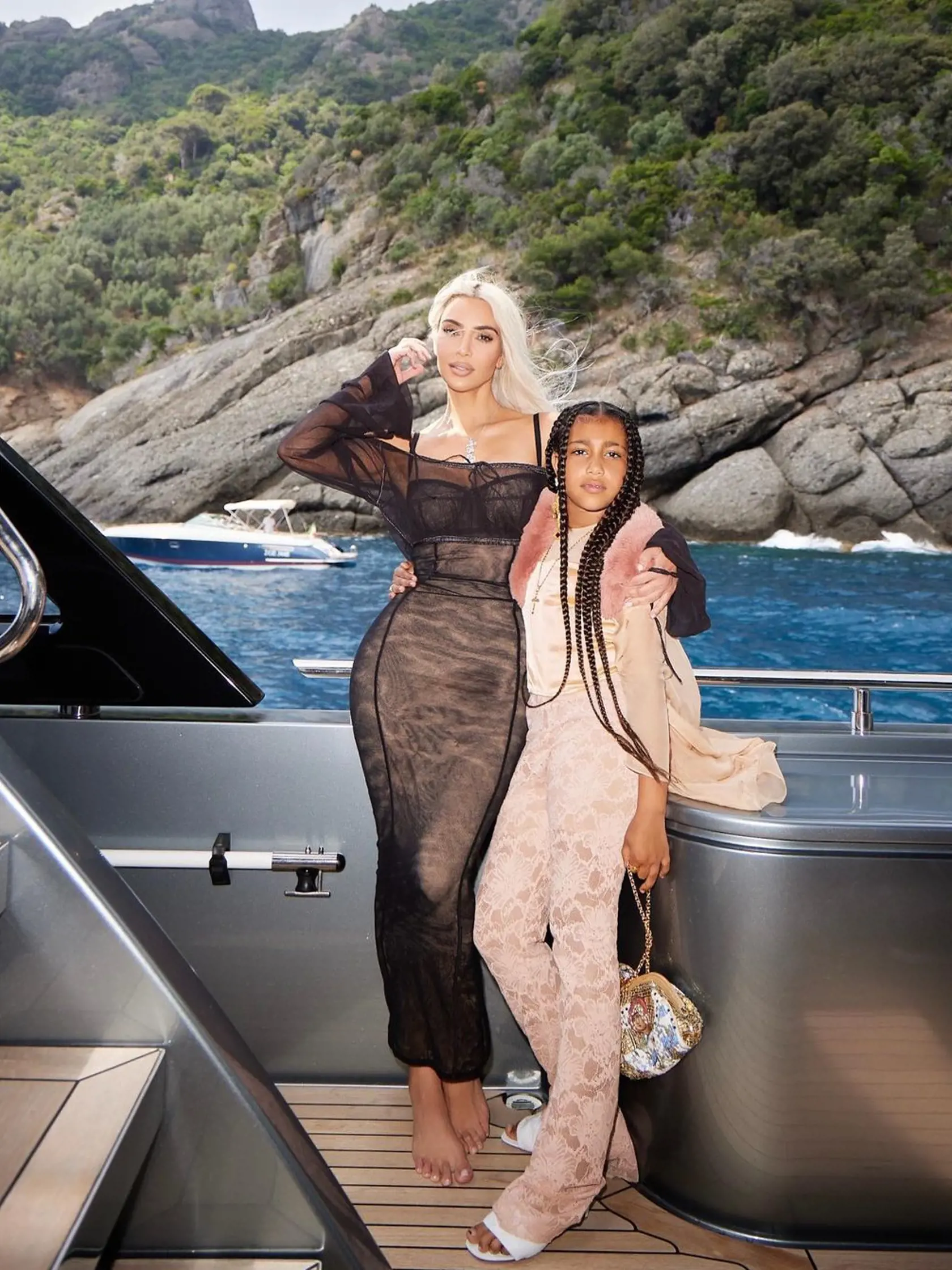 Kim Kardashian s dcérou