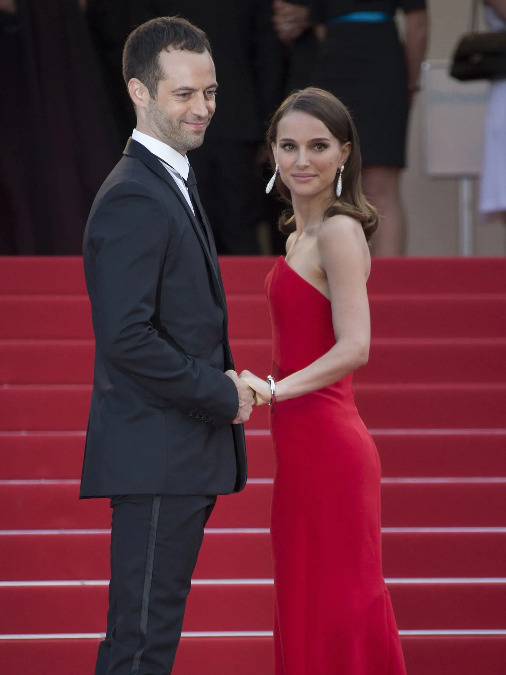 Natalie Portman so svojím manželom Benjaminom Millepiedom.