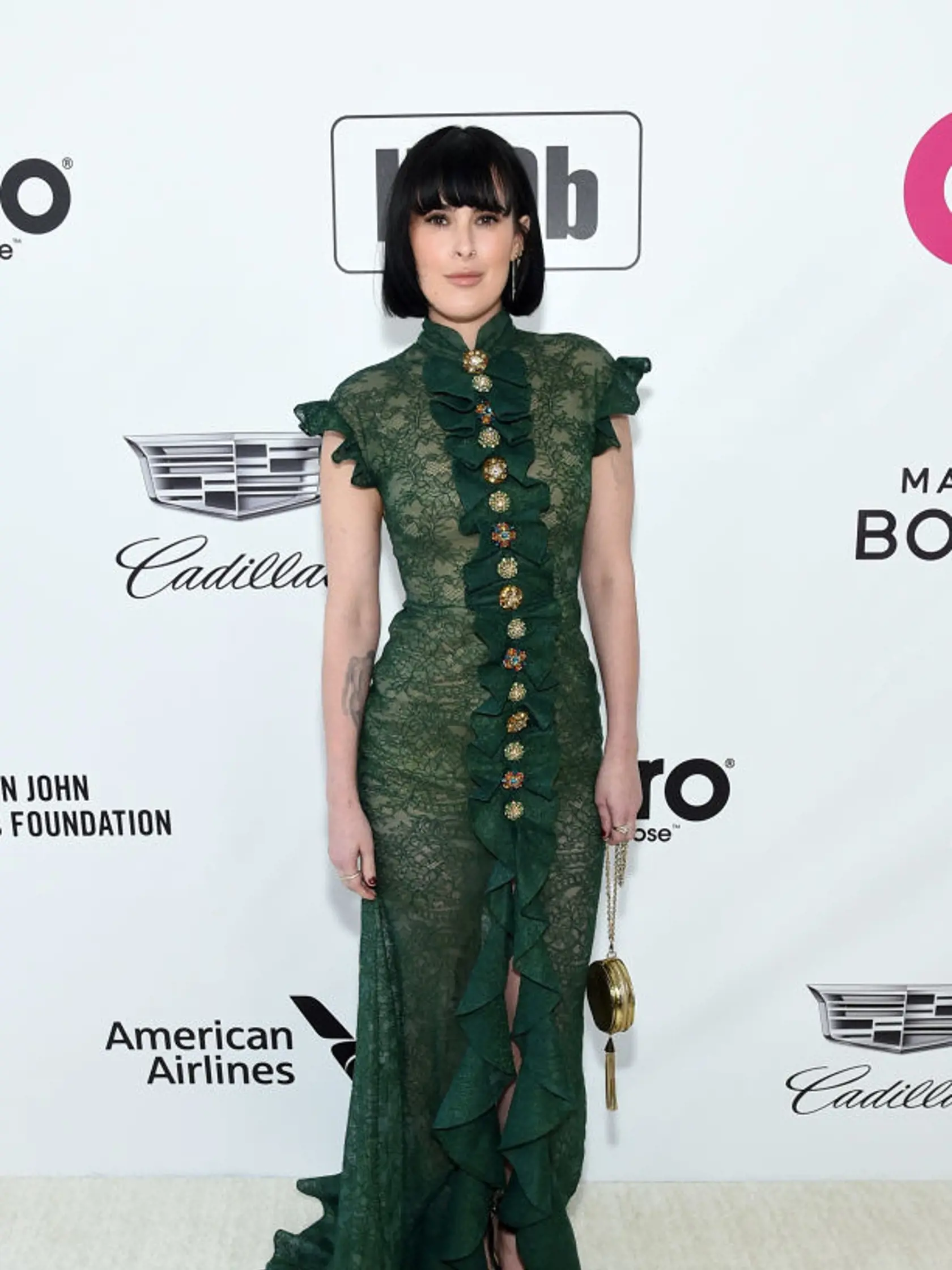 WEST HOLLYWOOD, CA - FEBRUARY 24:  Rumer Willis attends the 27th annual Elton John AIDS Foundation Academy Awards Viewing Party sponsored by IMDb and Neuro Drinks celebrating EJAF and the 91st Academy Awards on February 24, 2019 in West Hollywood, California.  (Photo by Jamie McCarthy/Getty Images for EJAF)
