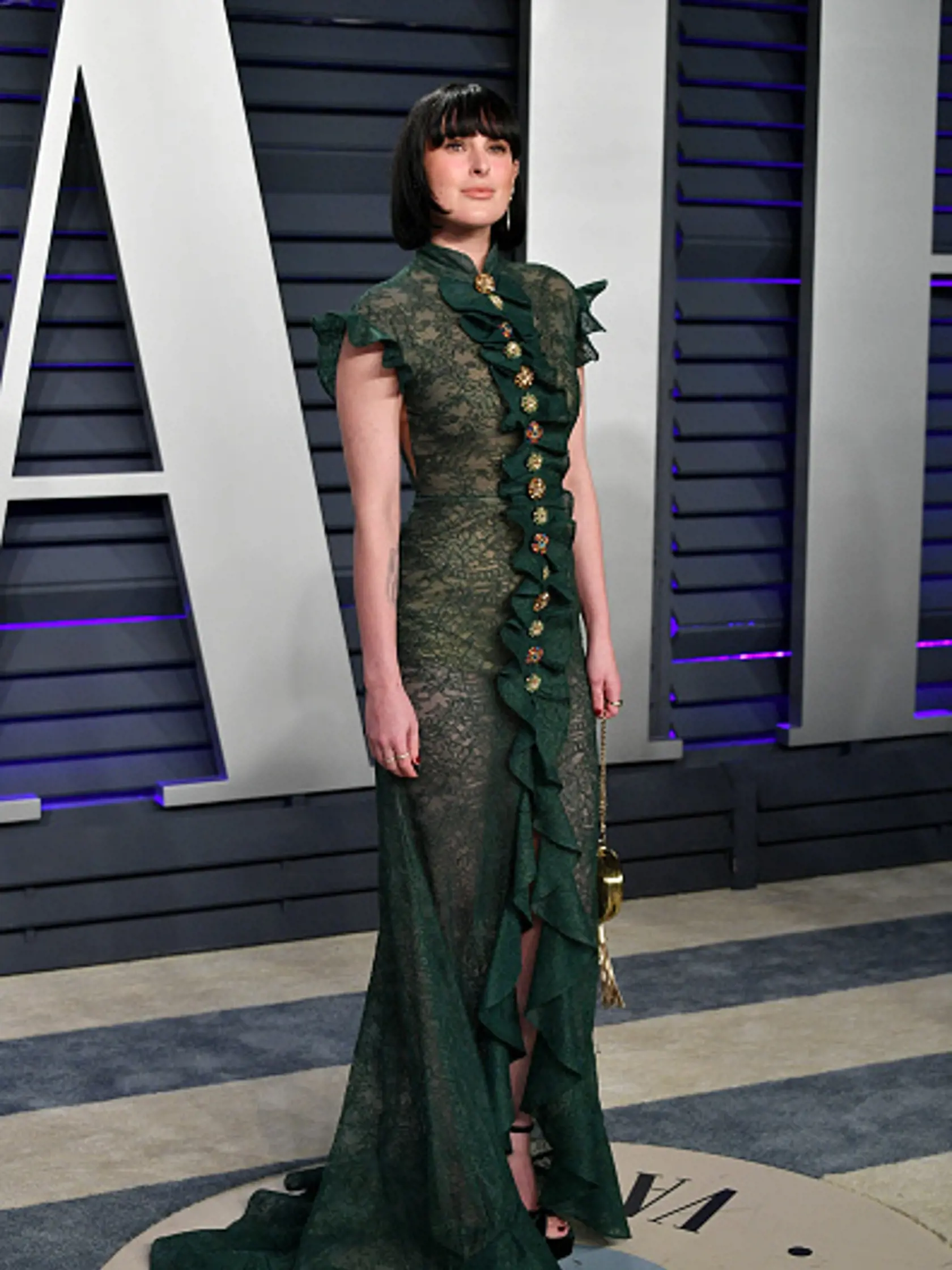 BEVERLY HILLS, CA - FEBRUARY 24:  Rumer Willis attends the 2019 Vanity Fair Oscar Party hosted by Radhika Jones at Wallis Annenberg Center for the Performing Arts on February 24, 2019 in Beverly Hills, California.  (Photo by Dia Dipasupil/Getty Images)