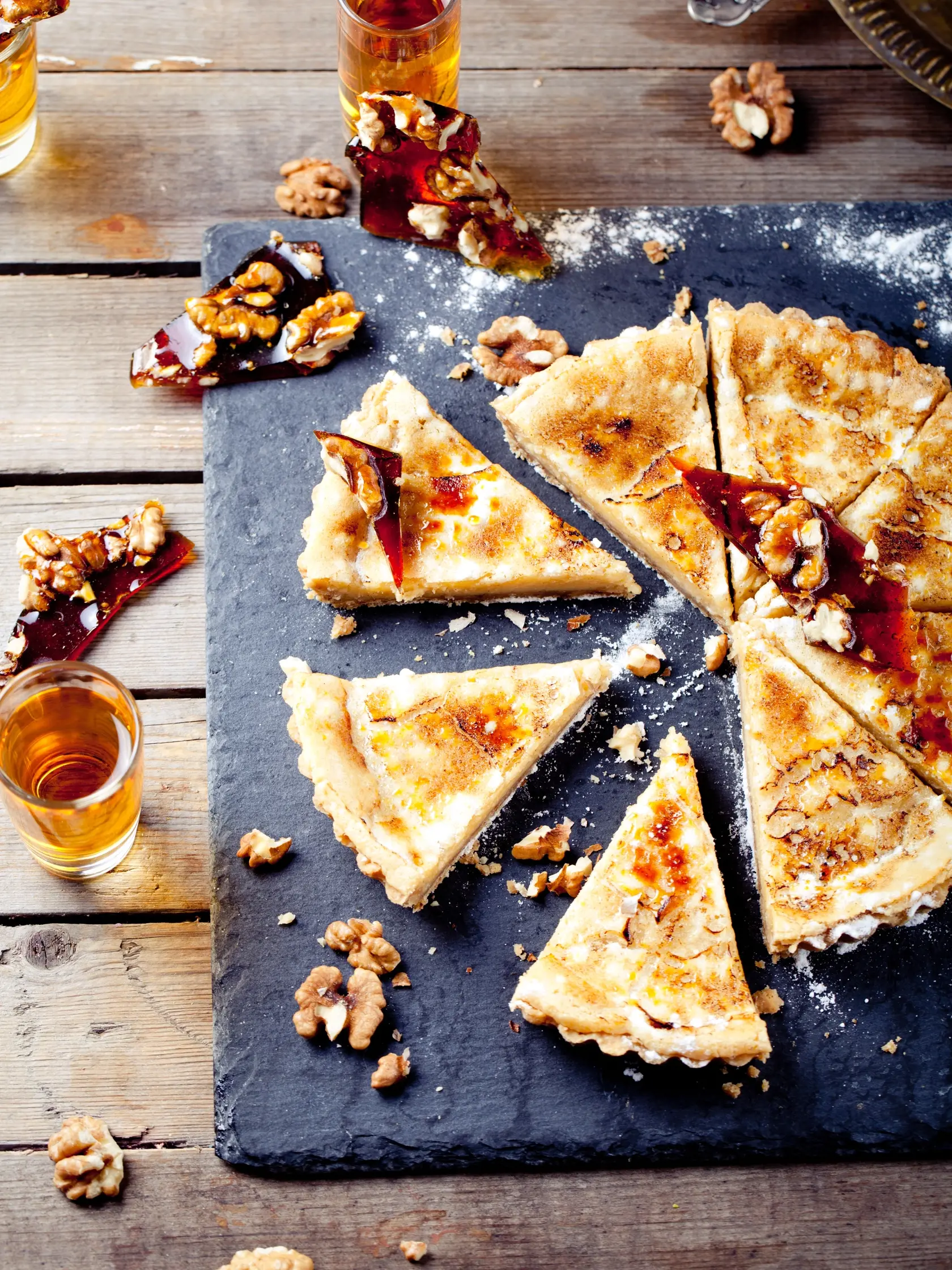 Tart créme brulée