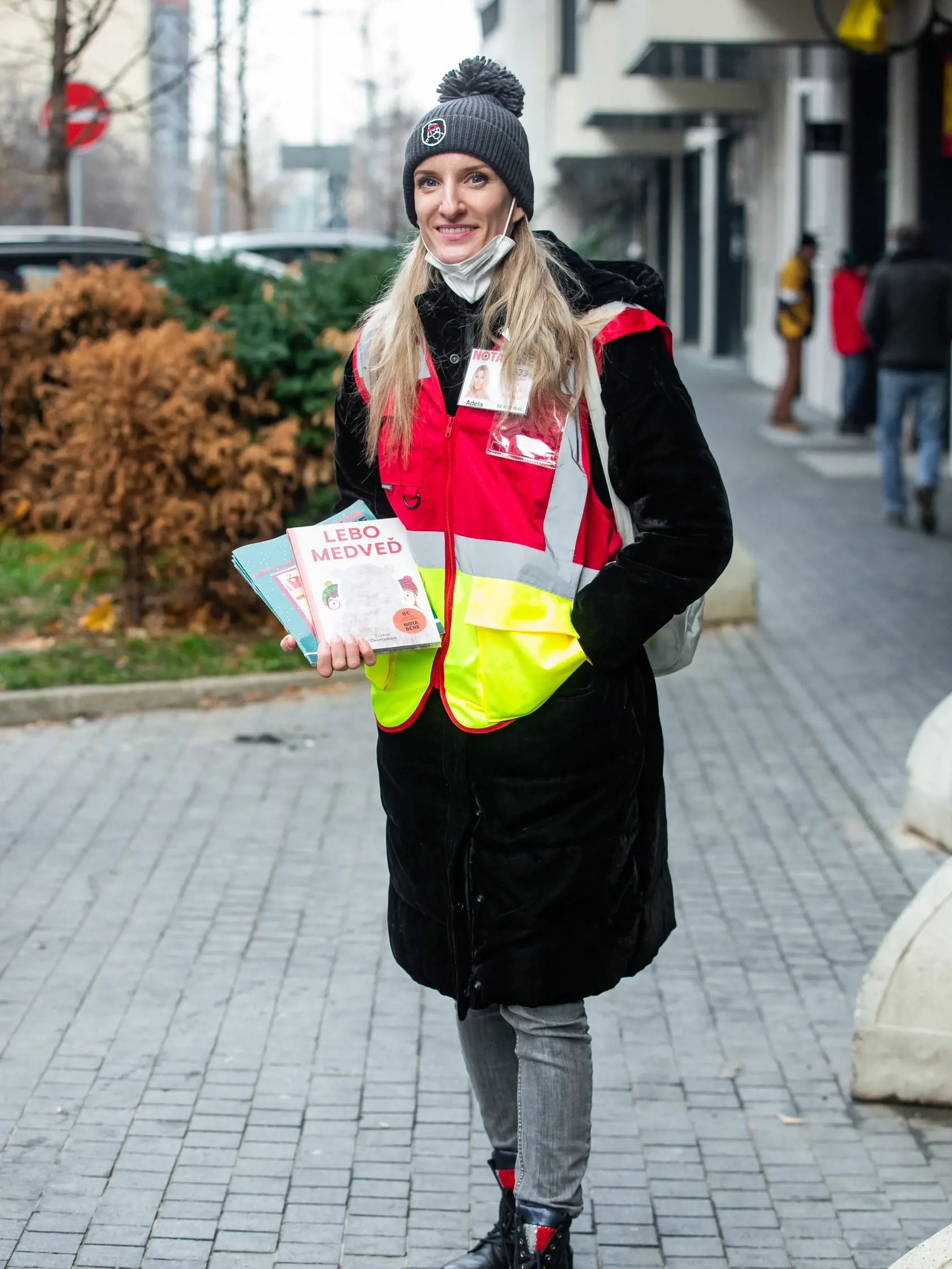 Moderátorka Adela Vinczeová.